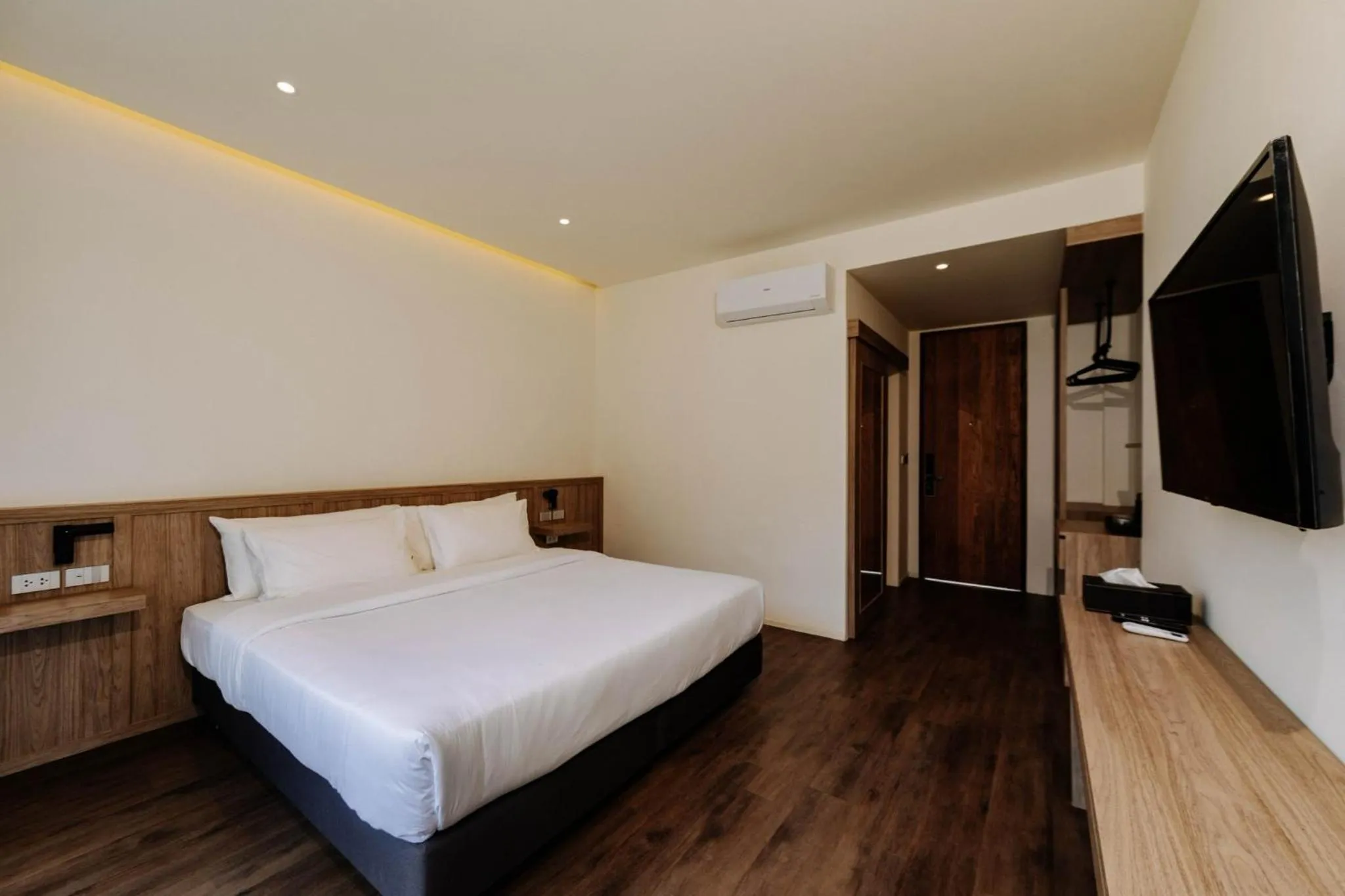 Bed in Shanti-Retreat Hotel