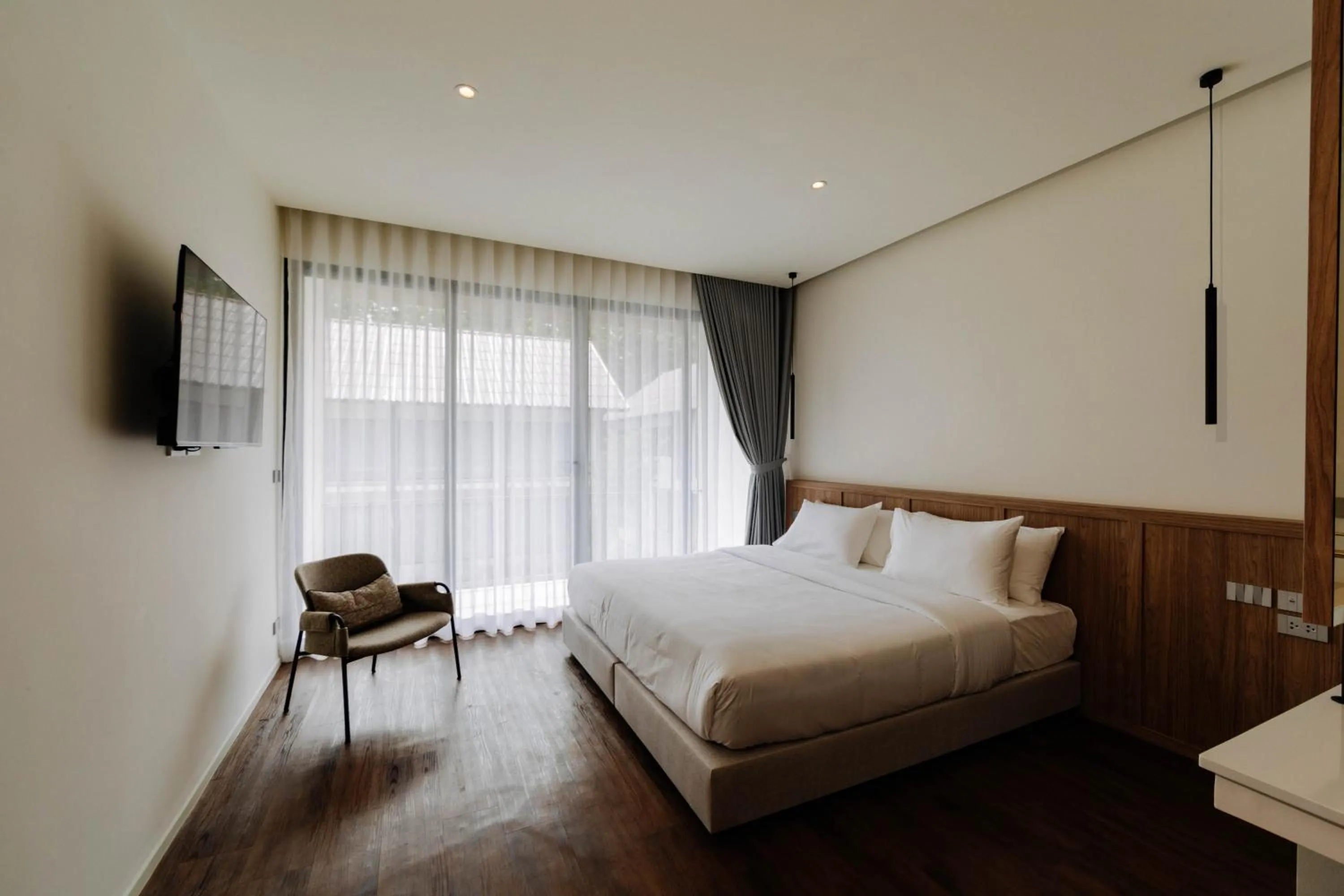 Bed in Shanti-Retreat Hotel