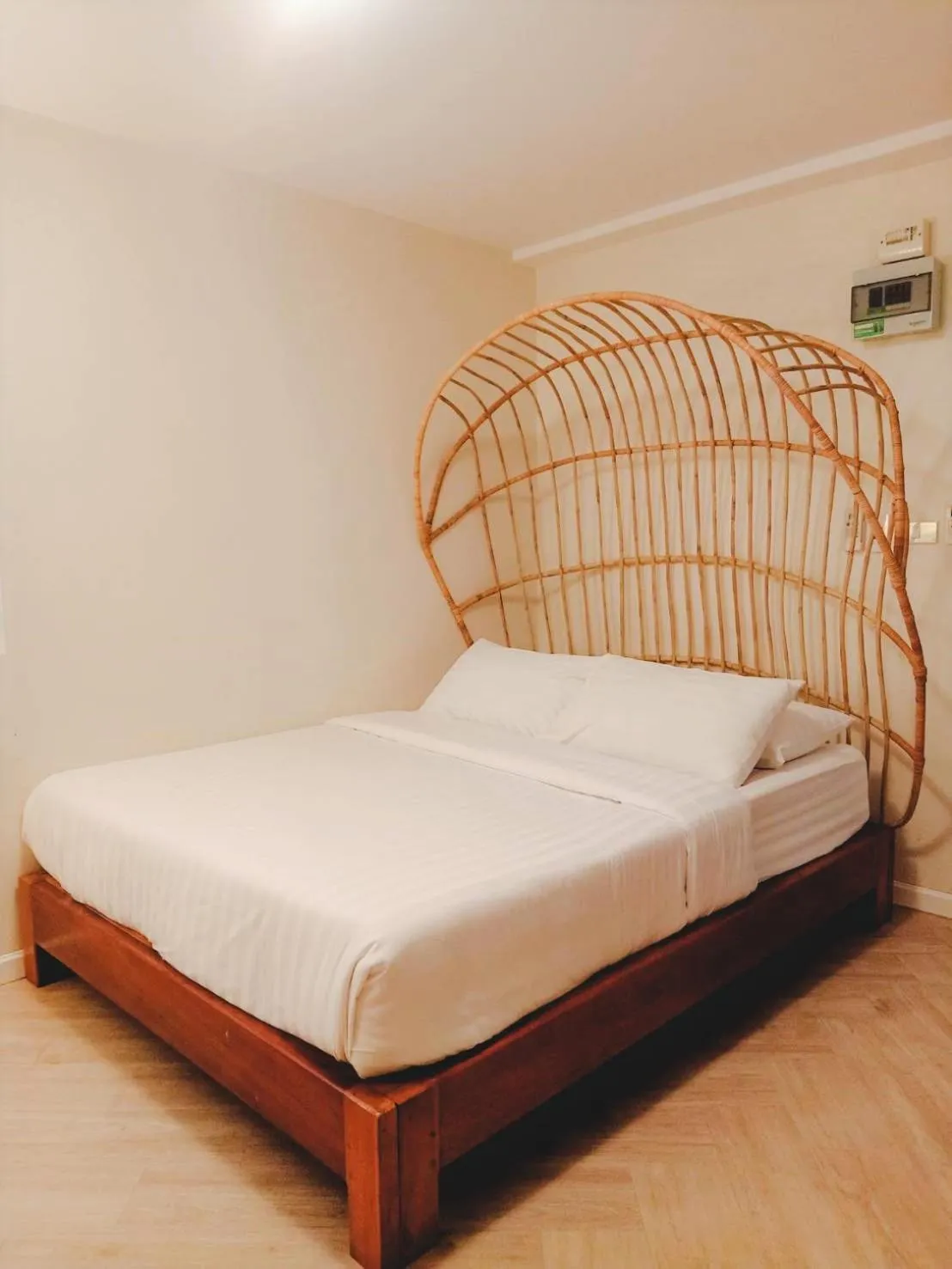 Bed in Shanti-Retreat Hotel