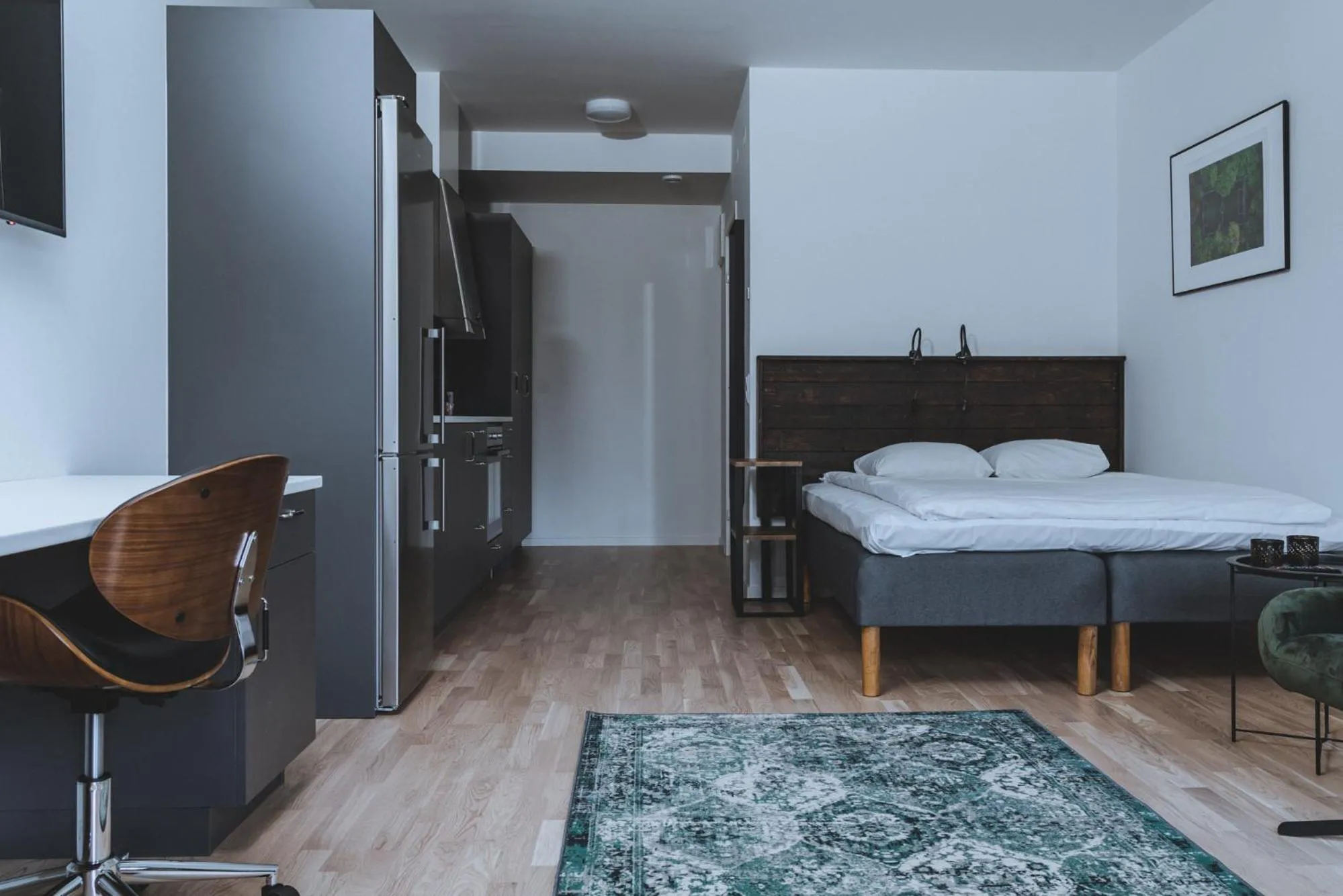 Bed in Magnolia House Norrviken