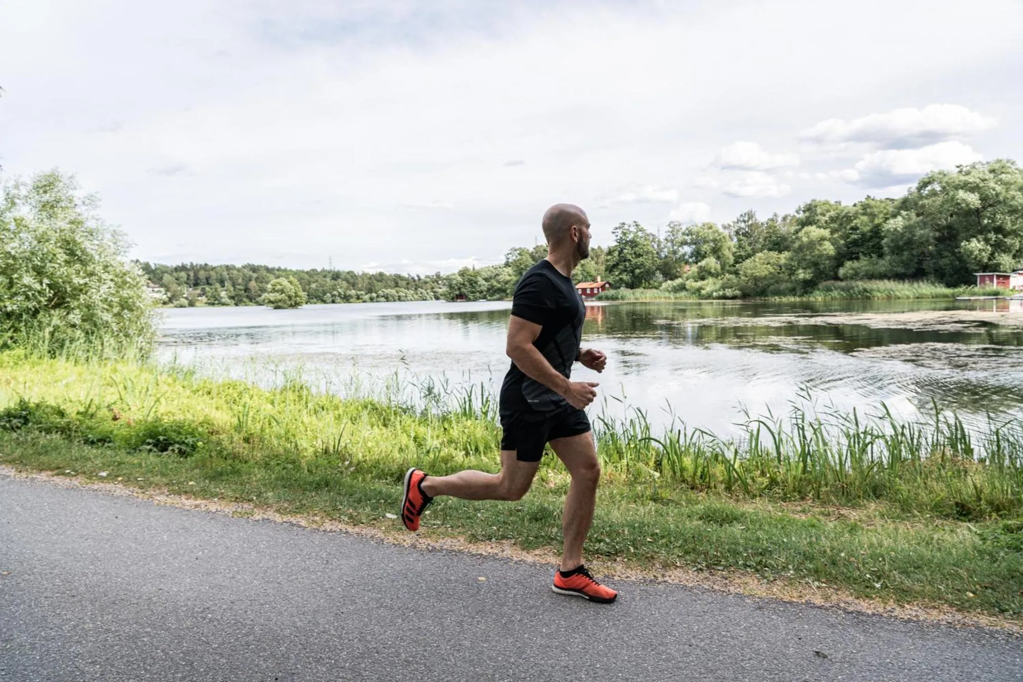Hiking in Magnolia House Norrviken