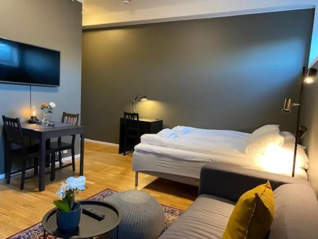 Bed in Magnolia House Norrviken