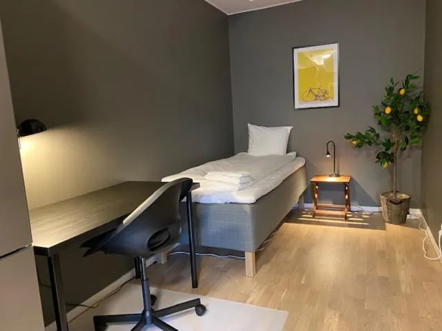 Bed in Magnolia House Norrviken