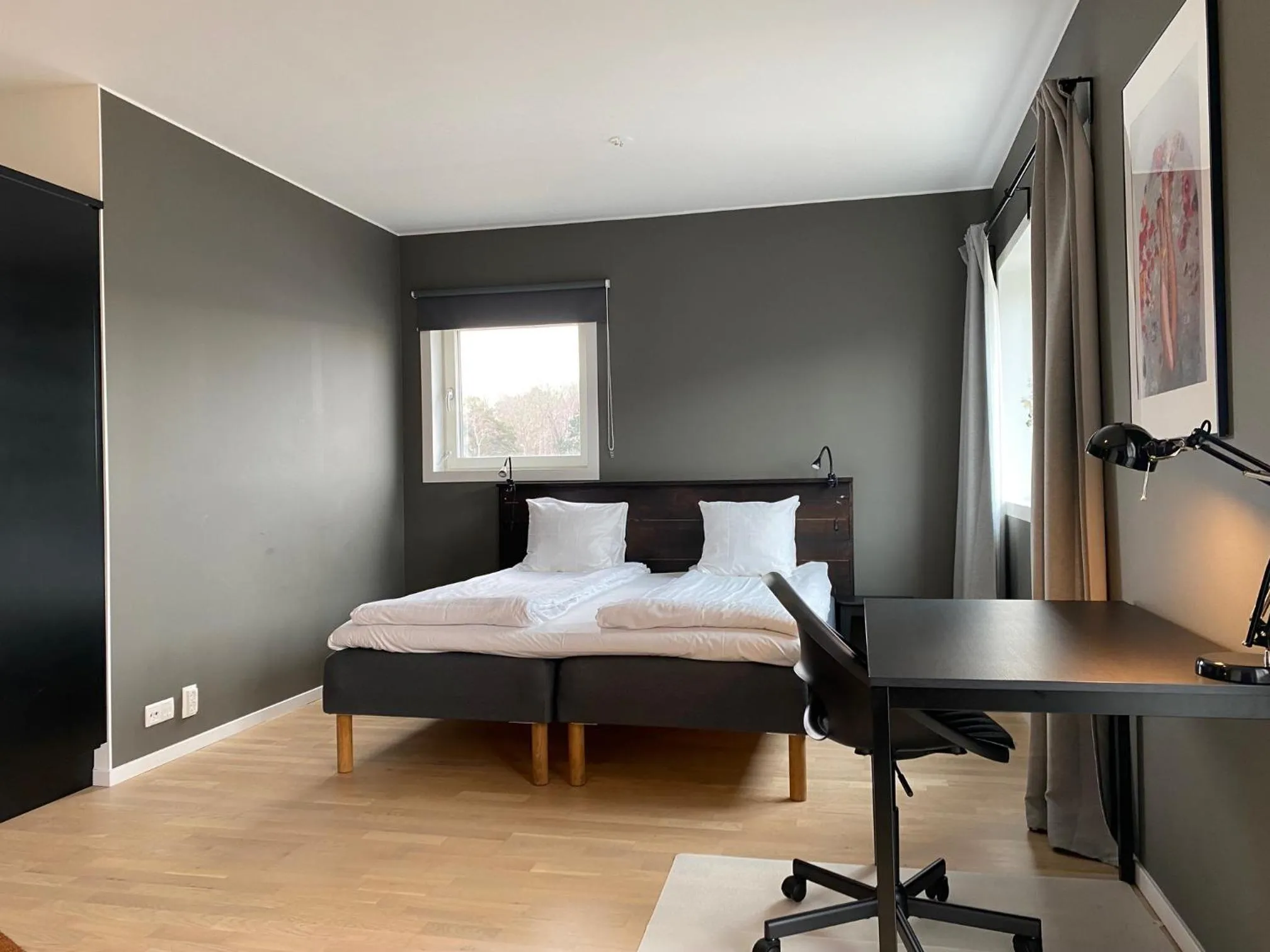 Bed in Magnolia House Norrviken