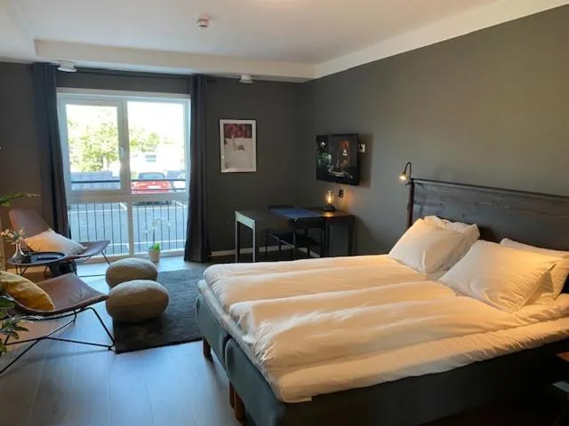 Bed in Magnolia House Norrviken