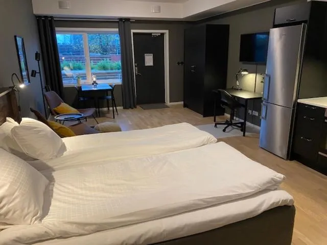 Bed in Magnolia House Norrviken