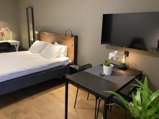 Bed in Magnolia House Norrviken