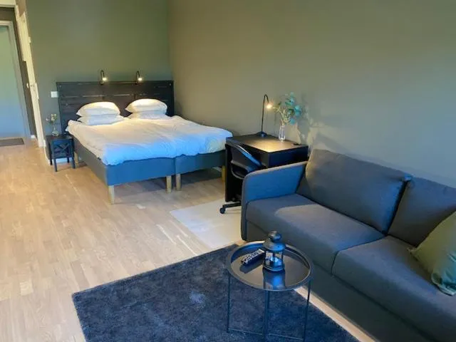 Bed in Magnolia House Norrviken