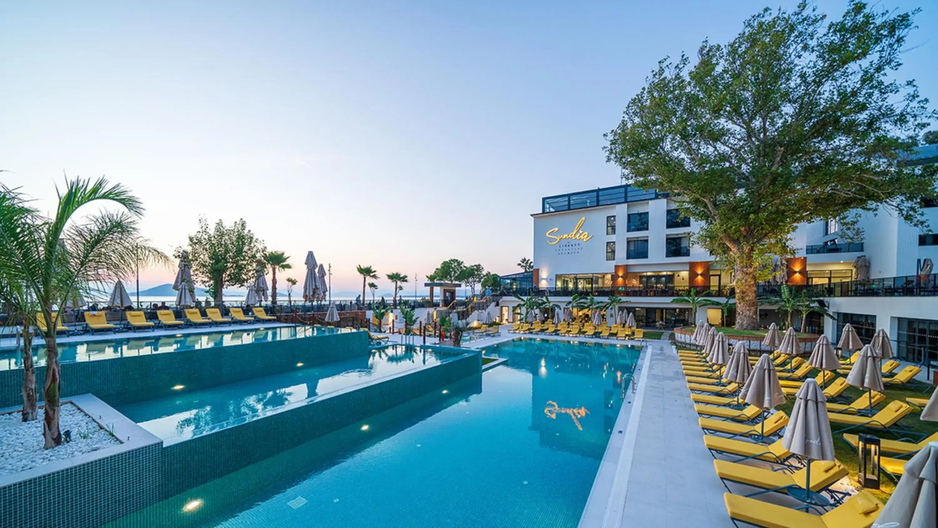 Swimming pool in Sundia Exclusive By Liberty Fethiye Adults Only Swimming pool in Sundia Exclusive By Liberty Fethiye Adults Only