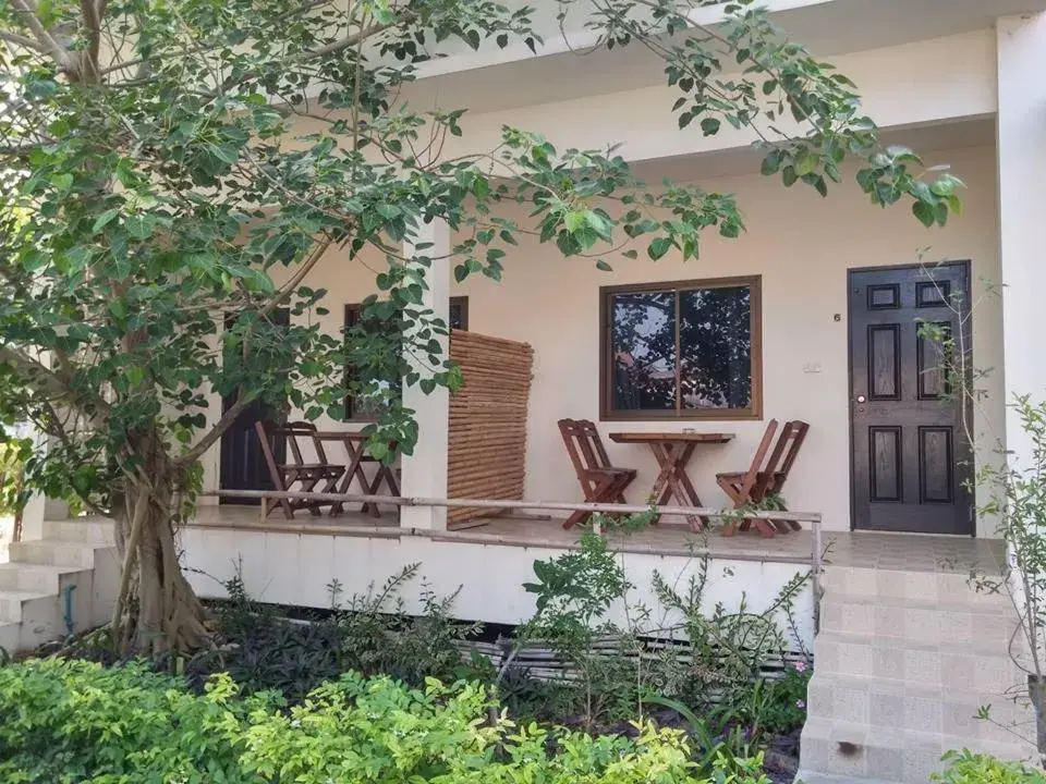 Garden view in Bamboo Resort Garden view in Bamboo Resort