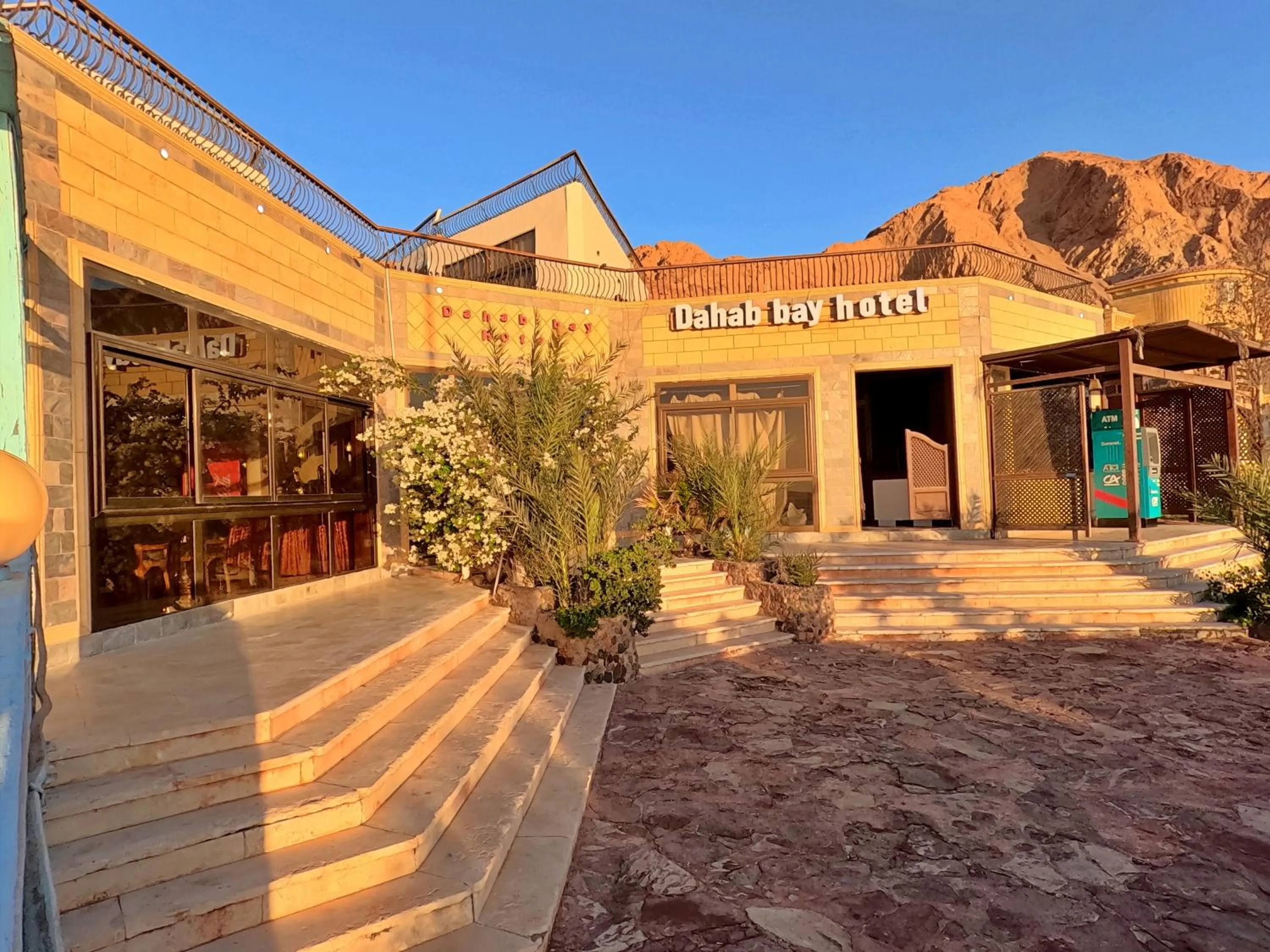 Property building in Dahab Bay hotel