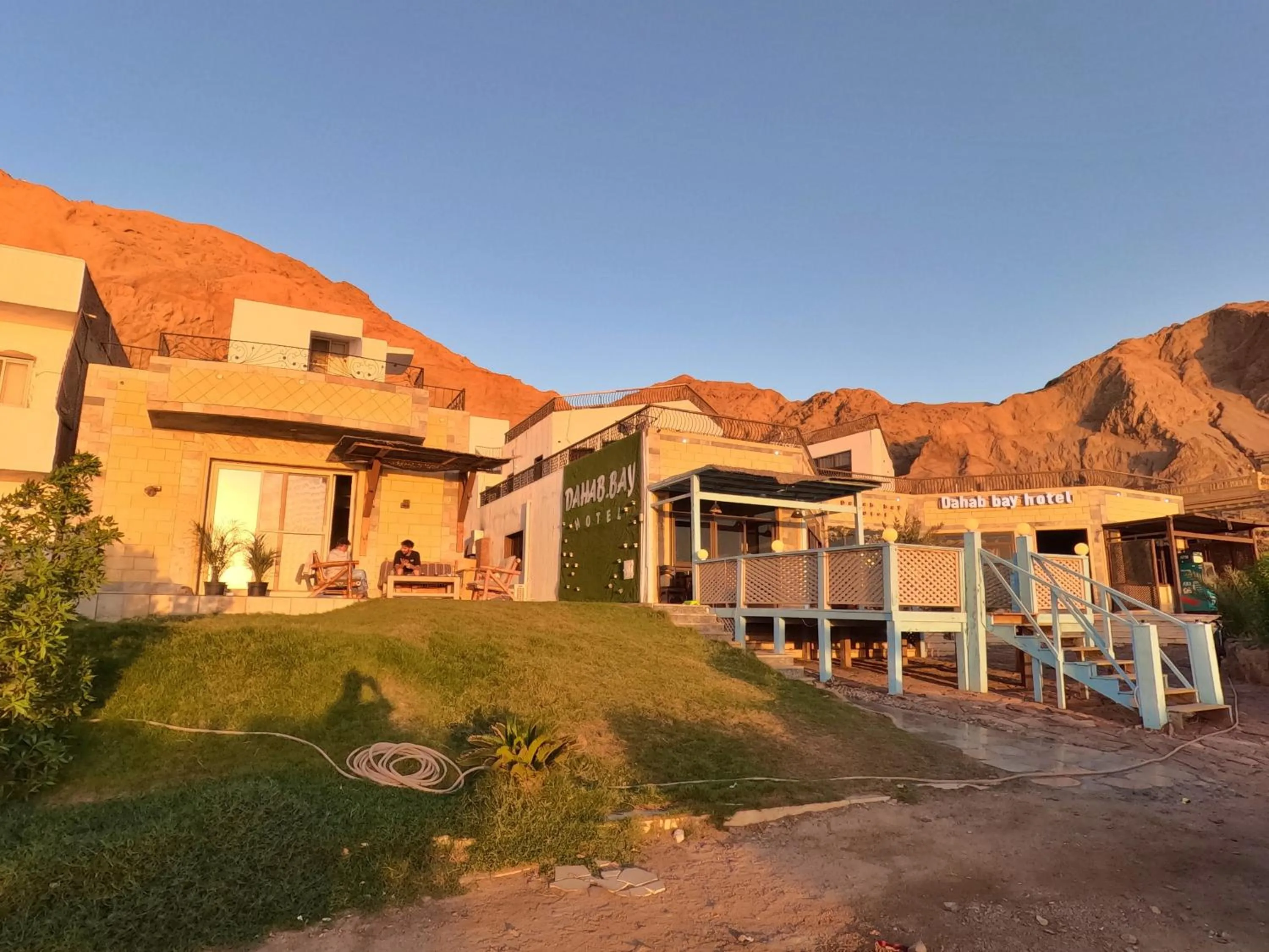 Property building in Dahab Bay hotel