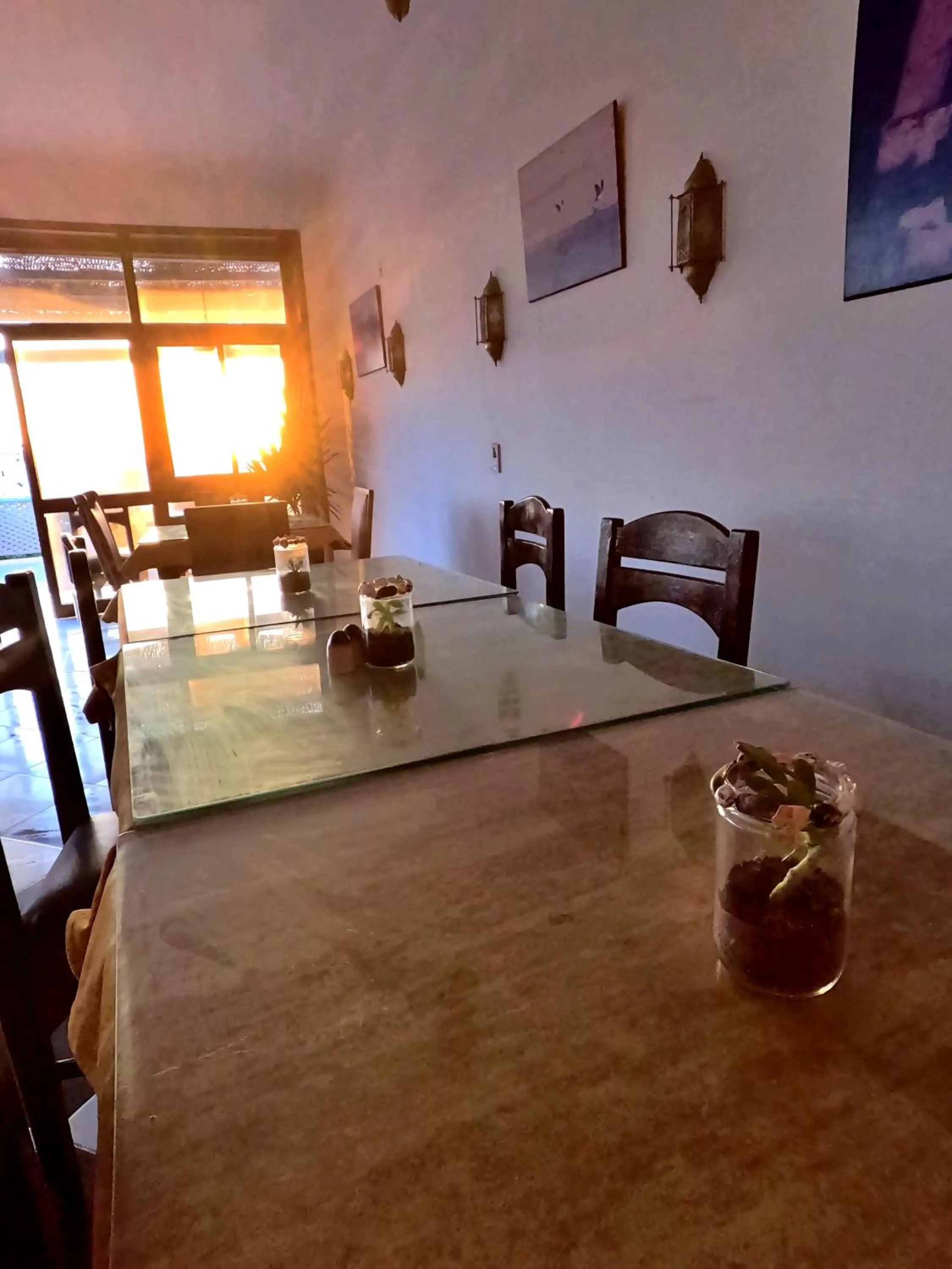 Seating area in Dahab Bay hotel