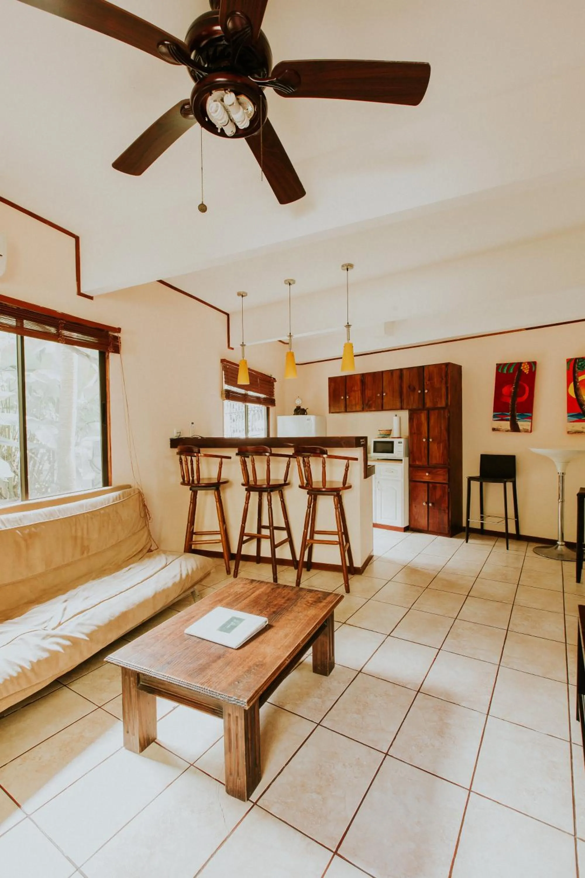 Dining area in La Posada Jungle Hotel