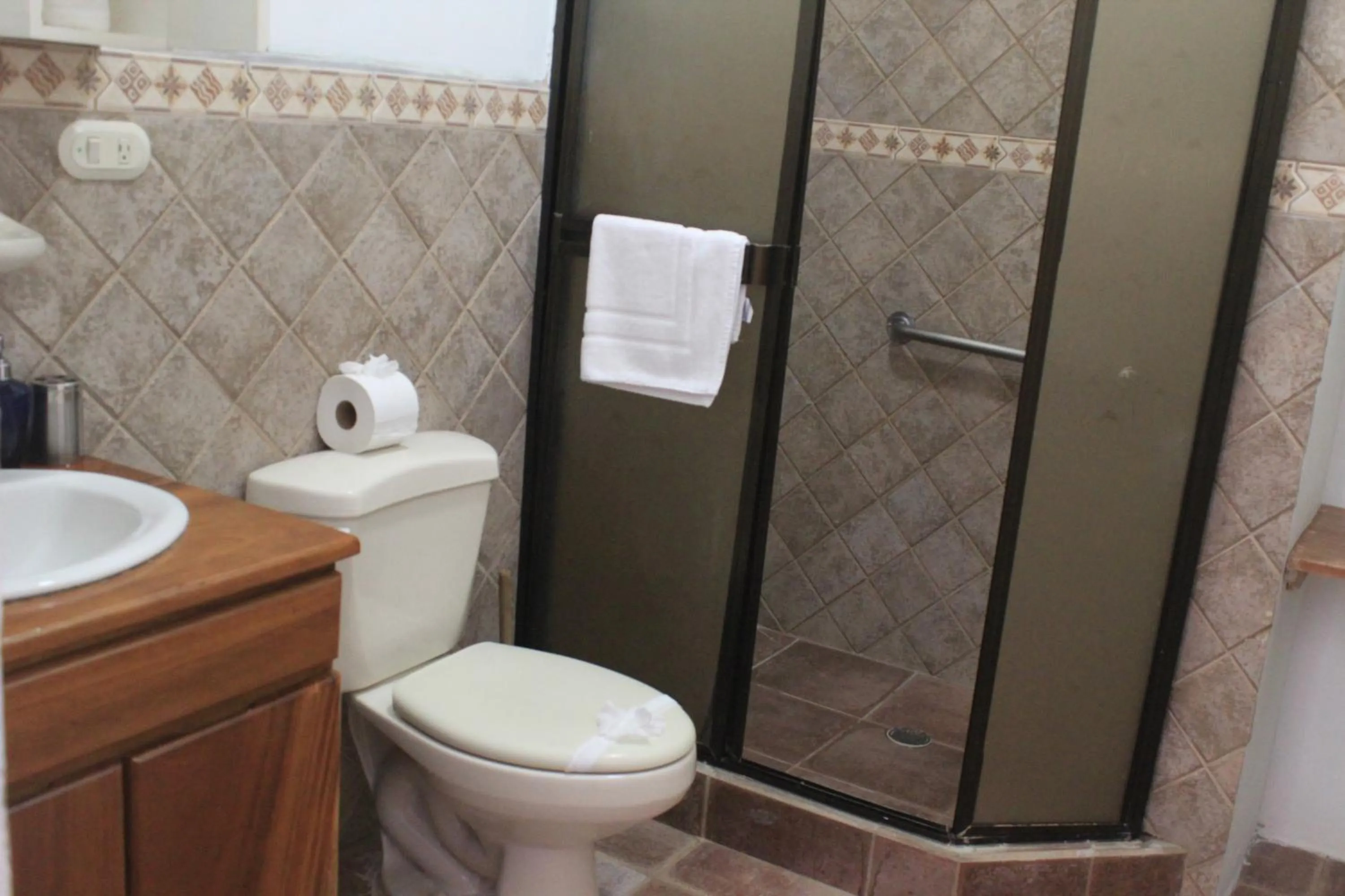 Bathroom in La Posada Jungle Hotel