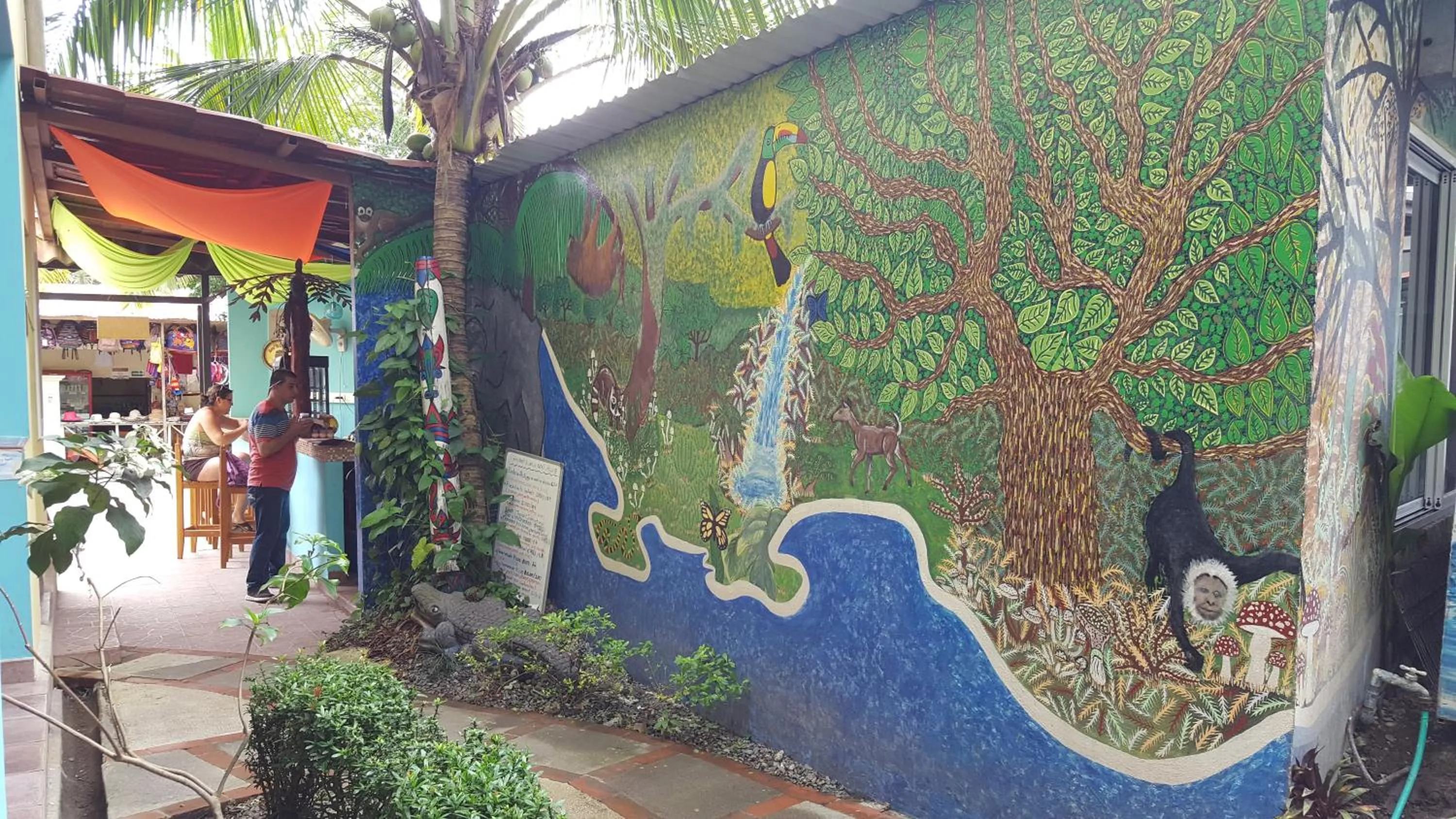 Lobby or reception in La Posada Jungle Hotel