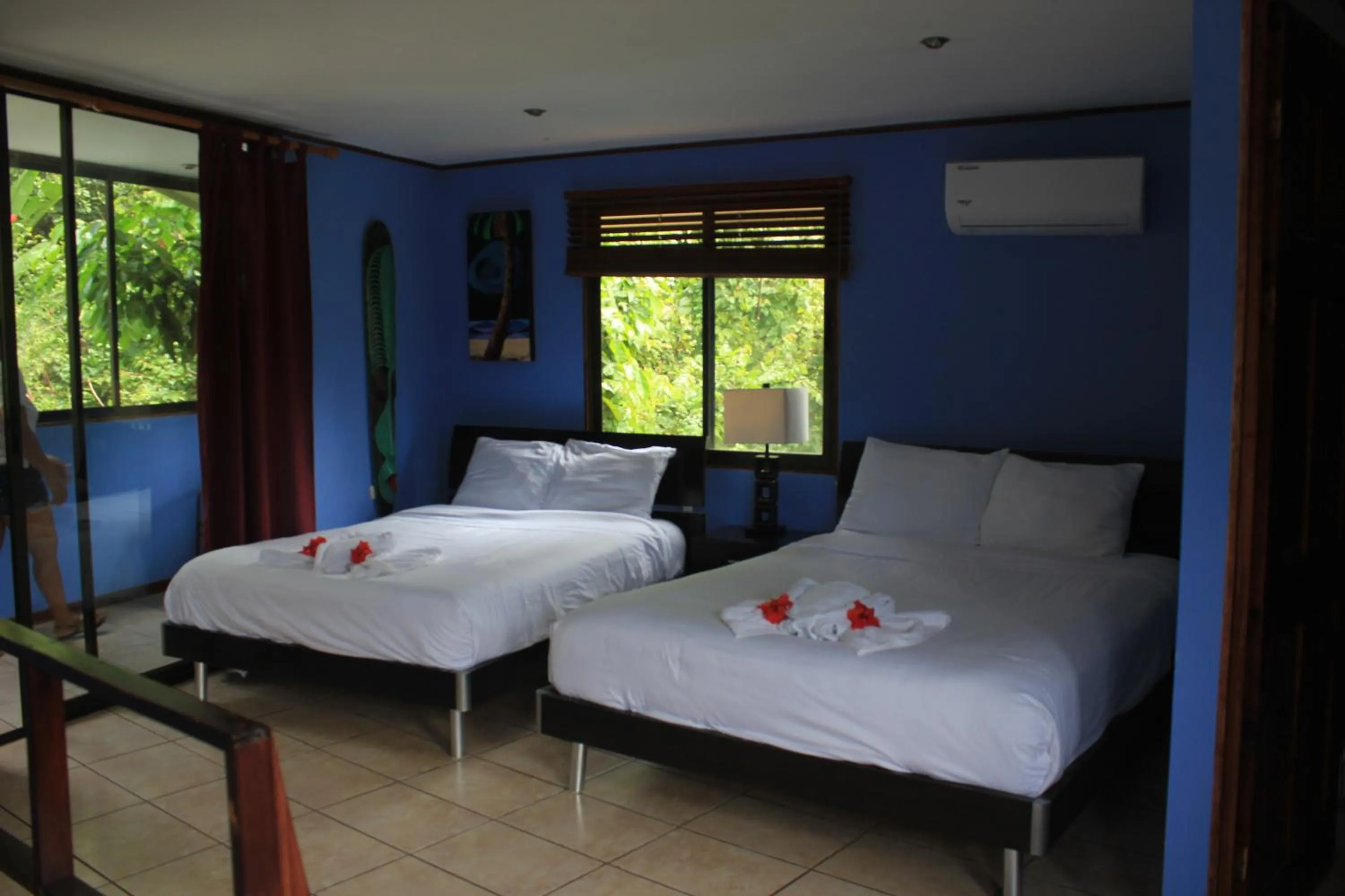 Bedroom, Bed in La Posada Jungle Hotel