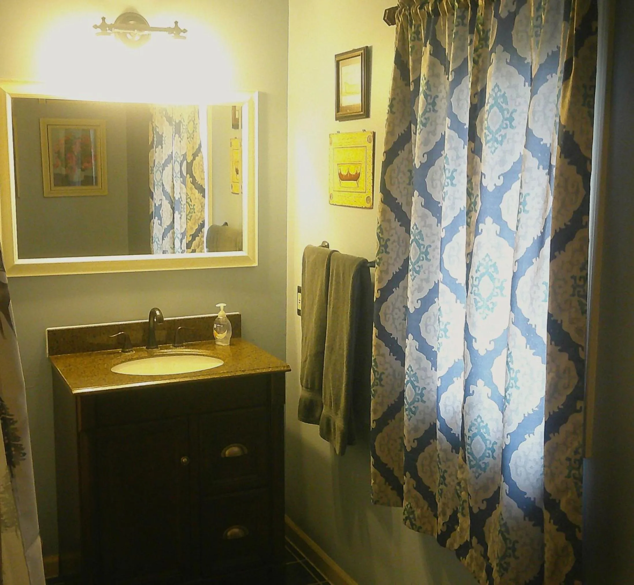 Bathroom in Lil Black Bear Inn