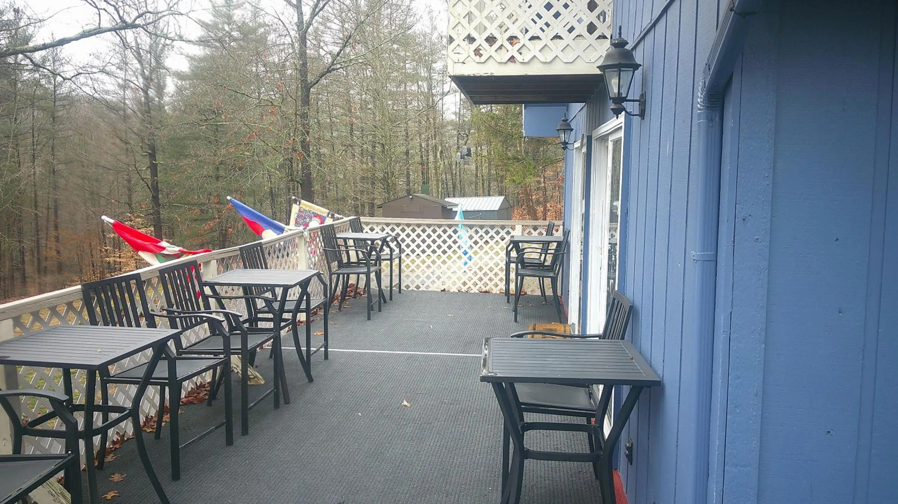 Patio in Lil Black Bear Inn
