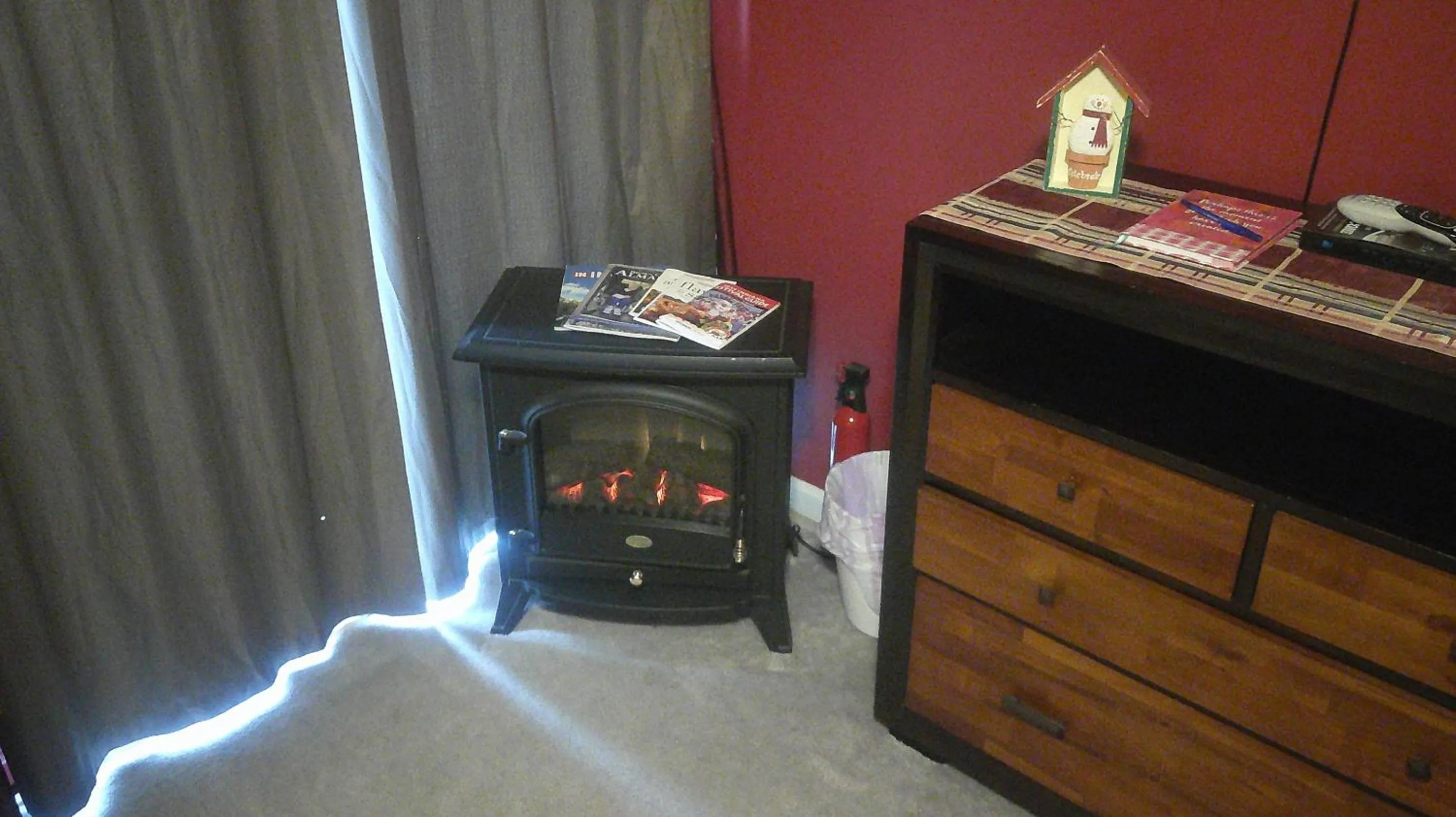 Bedroom in Lil Black Bear Inn