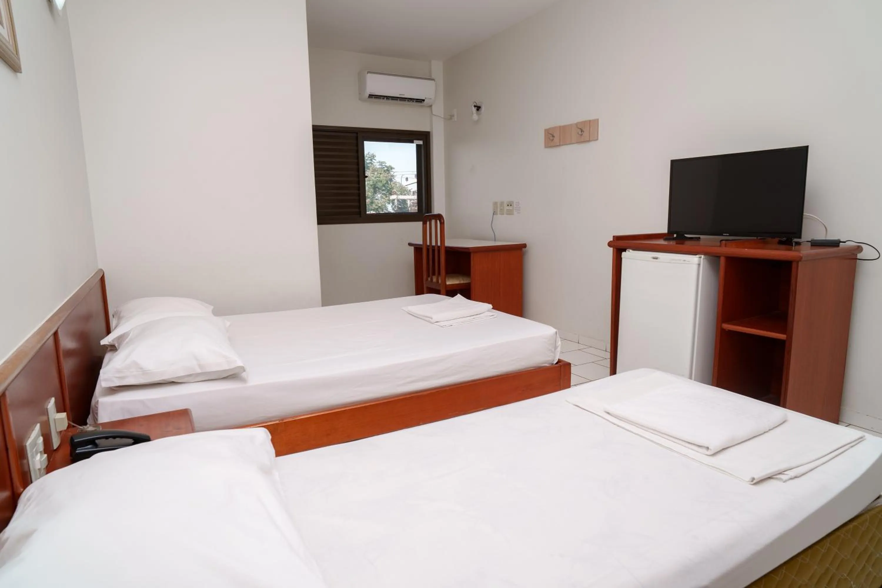 Bed in Sara Palace Hotel