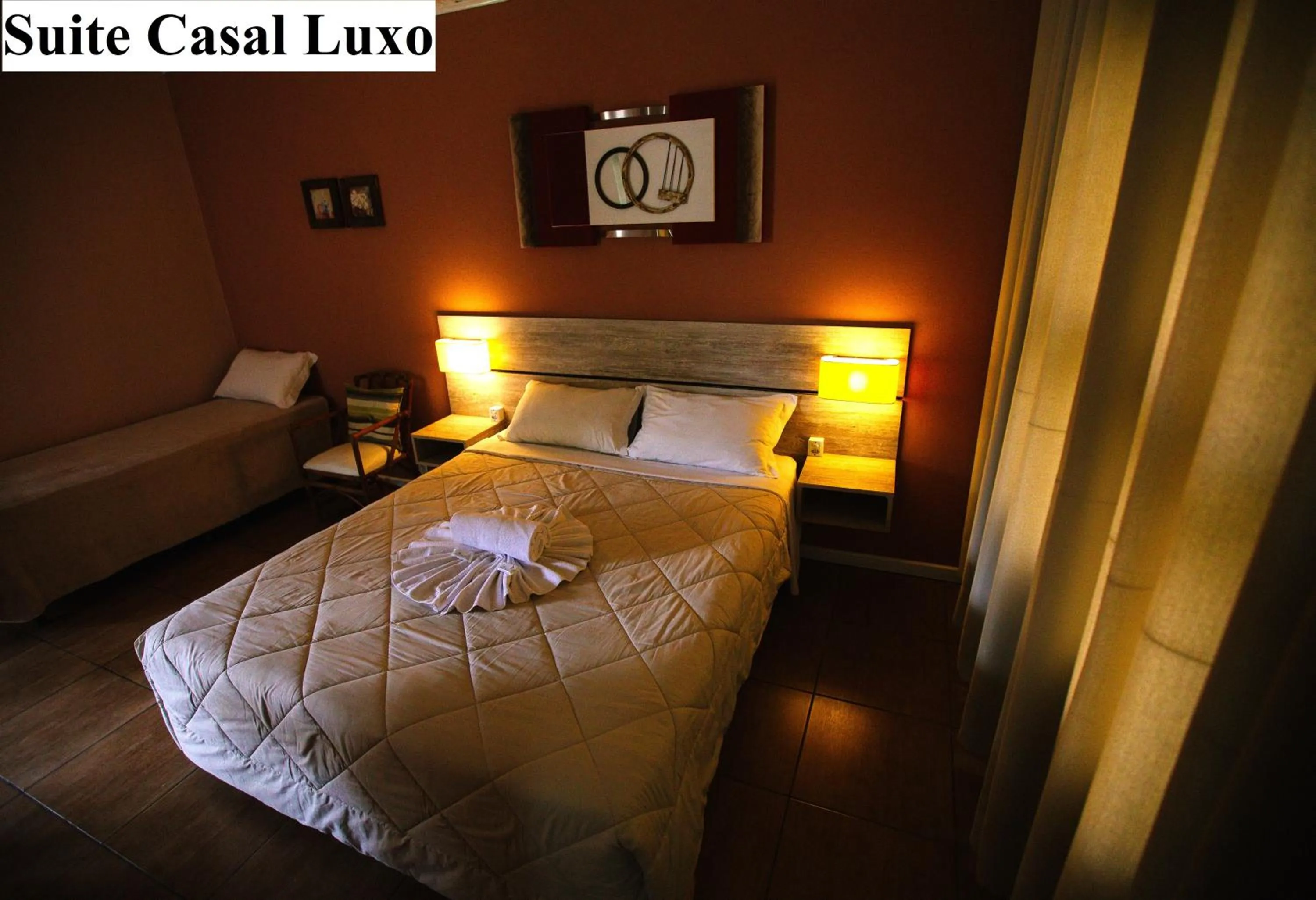 Bed in Pousada São Chico Eco Village