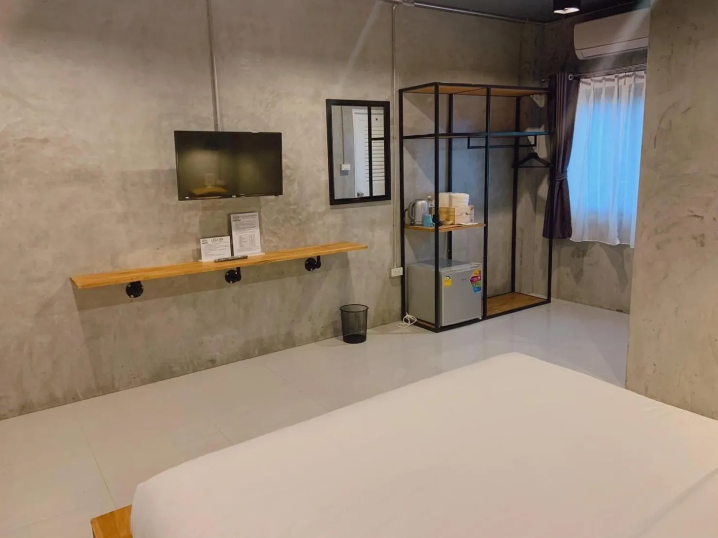 Bed in Loft Space Hotel