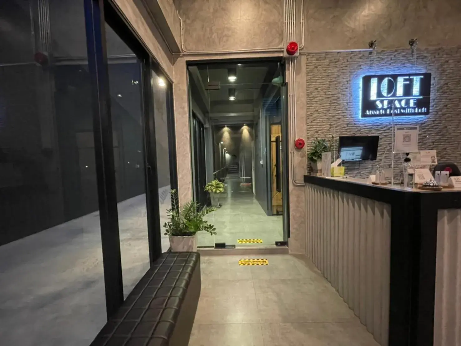 Facade/entrance in Loft Space Hotel Facade/entrance in Loft Space Hotel