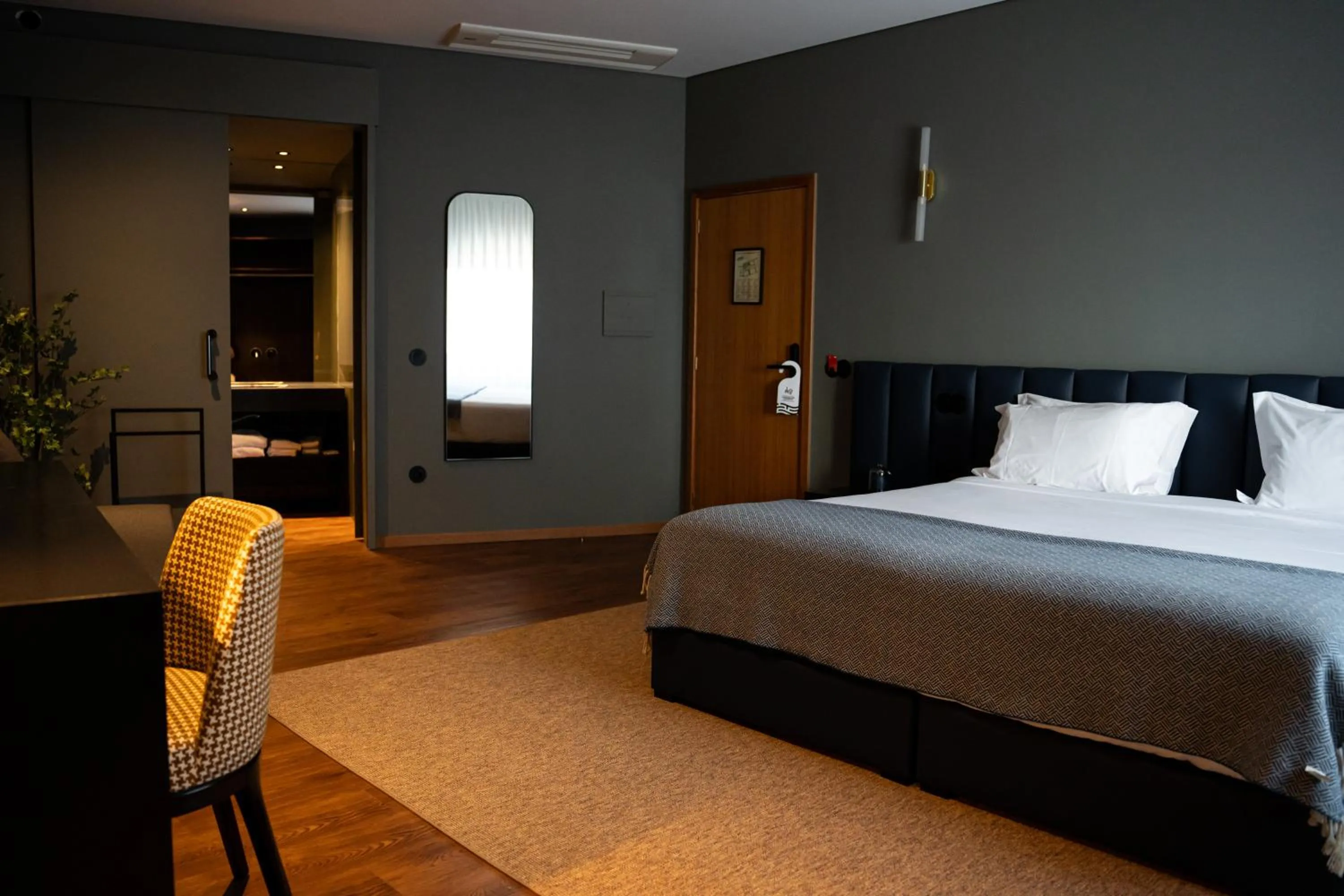 Bed in Santo Thyrso Hotel