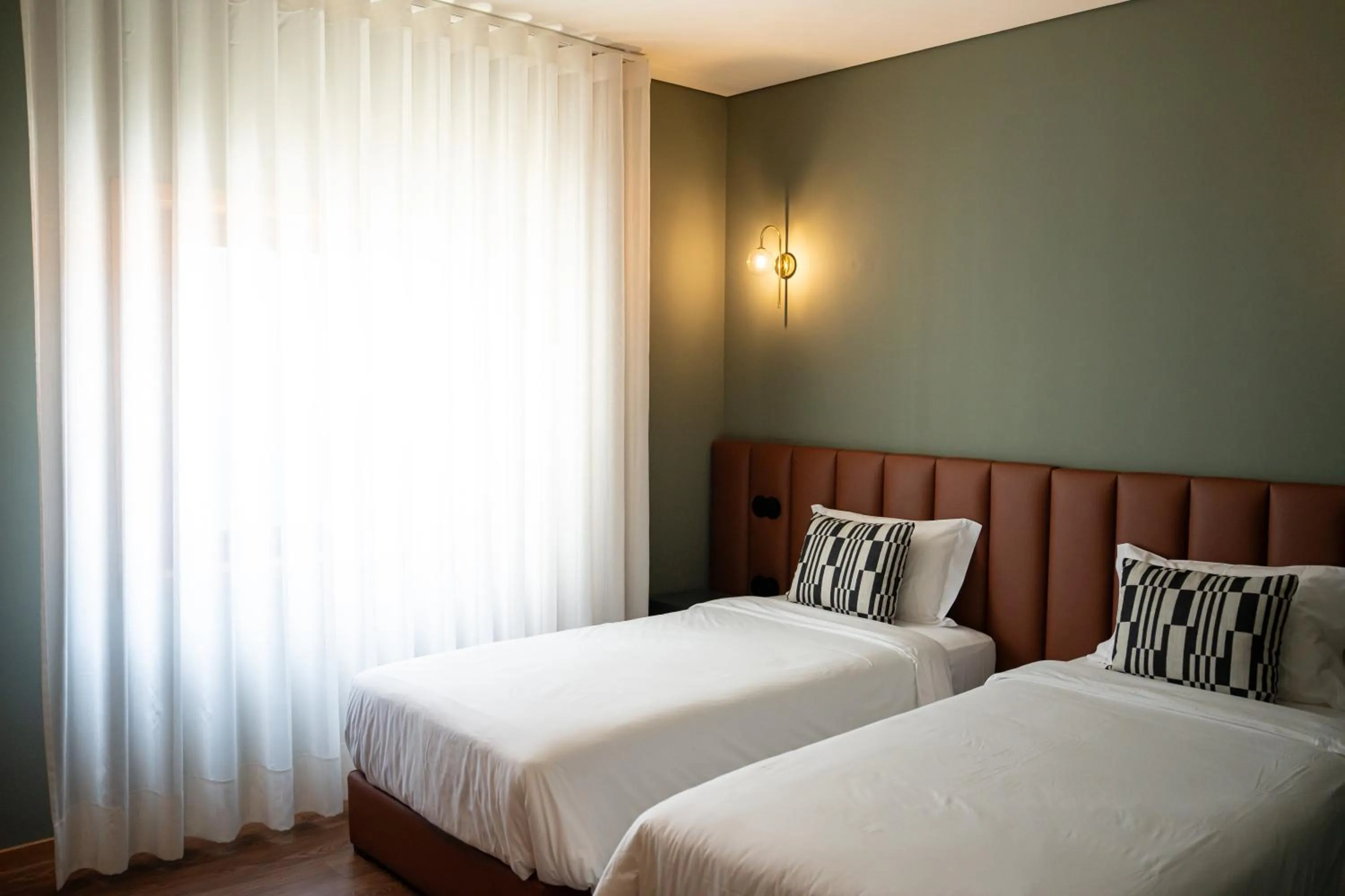 Bed in Santo Thyrso Hotel