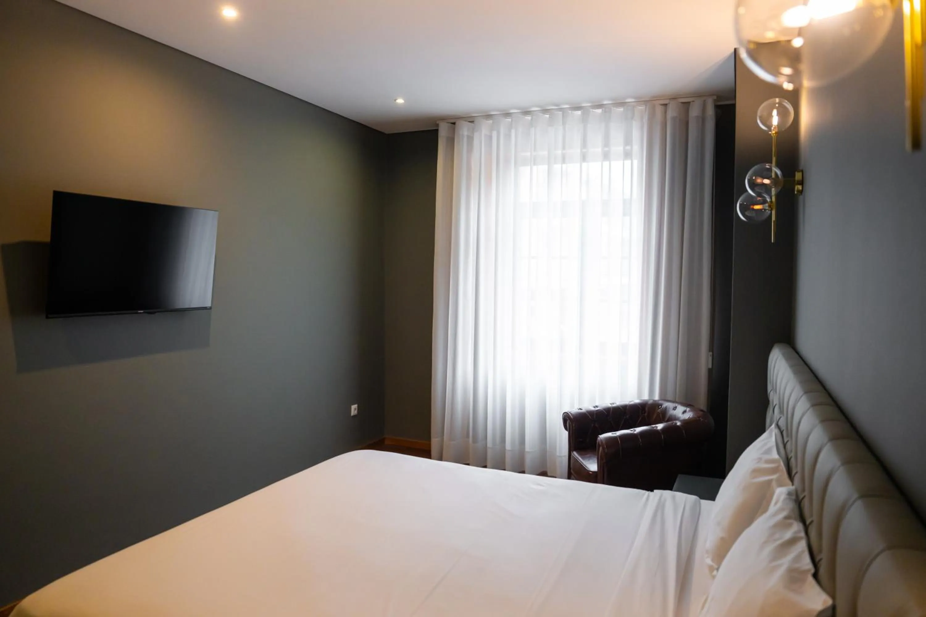 Bed in Santo Thyrso Hotel