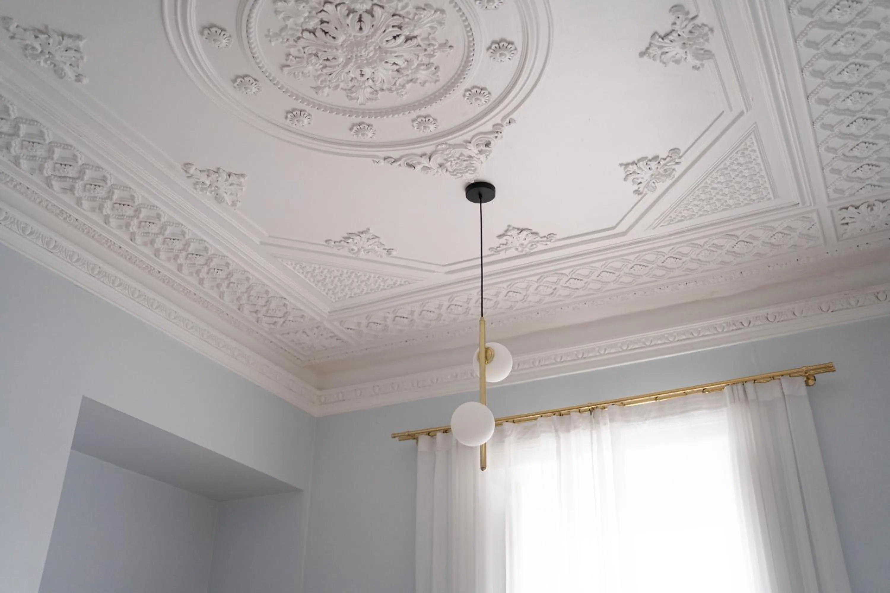 Decorative detail in Palácio do Visconde - The Coffee Experience