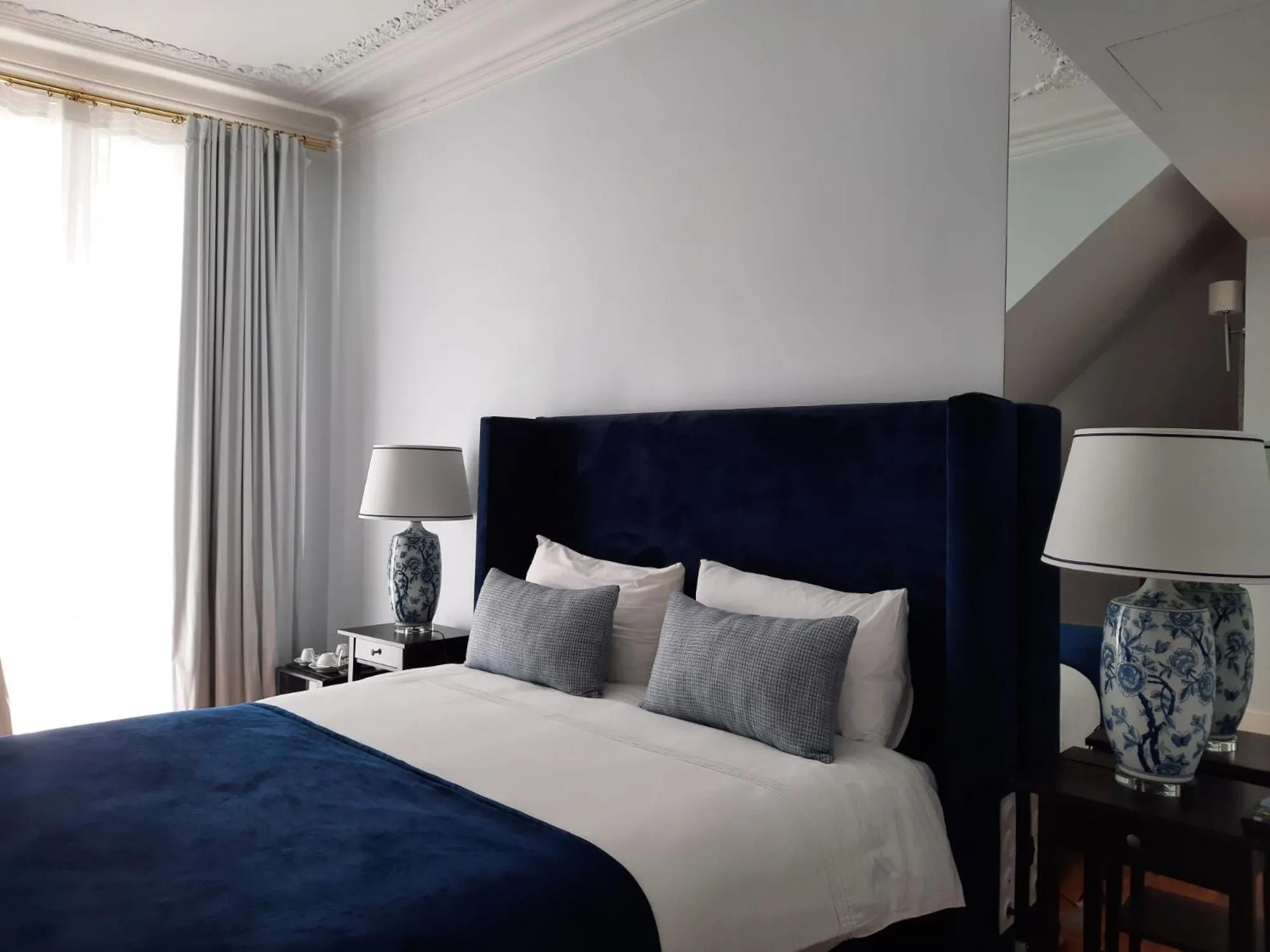 Bed in Palácio do Visconde - The Coffee Experience