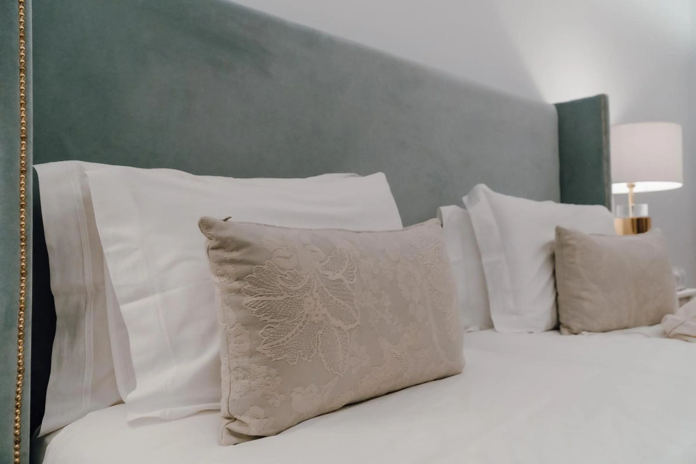 Bed in Palácio do Visconde - The Coffee Experience