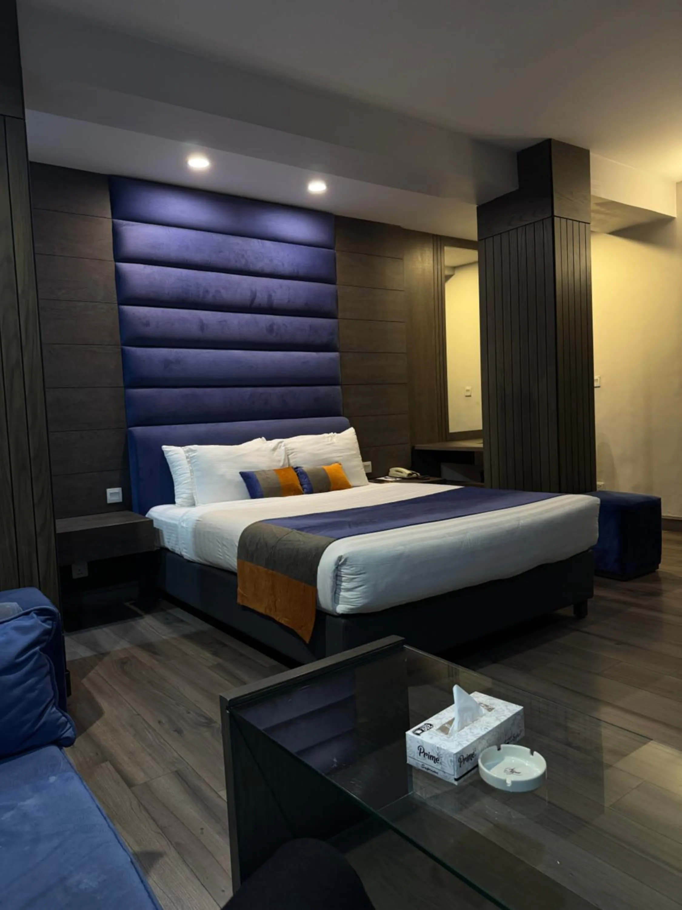 Bed in Hotel de Papae