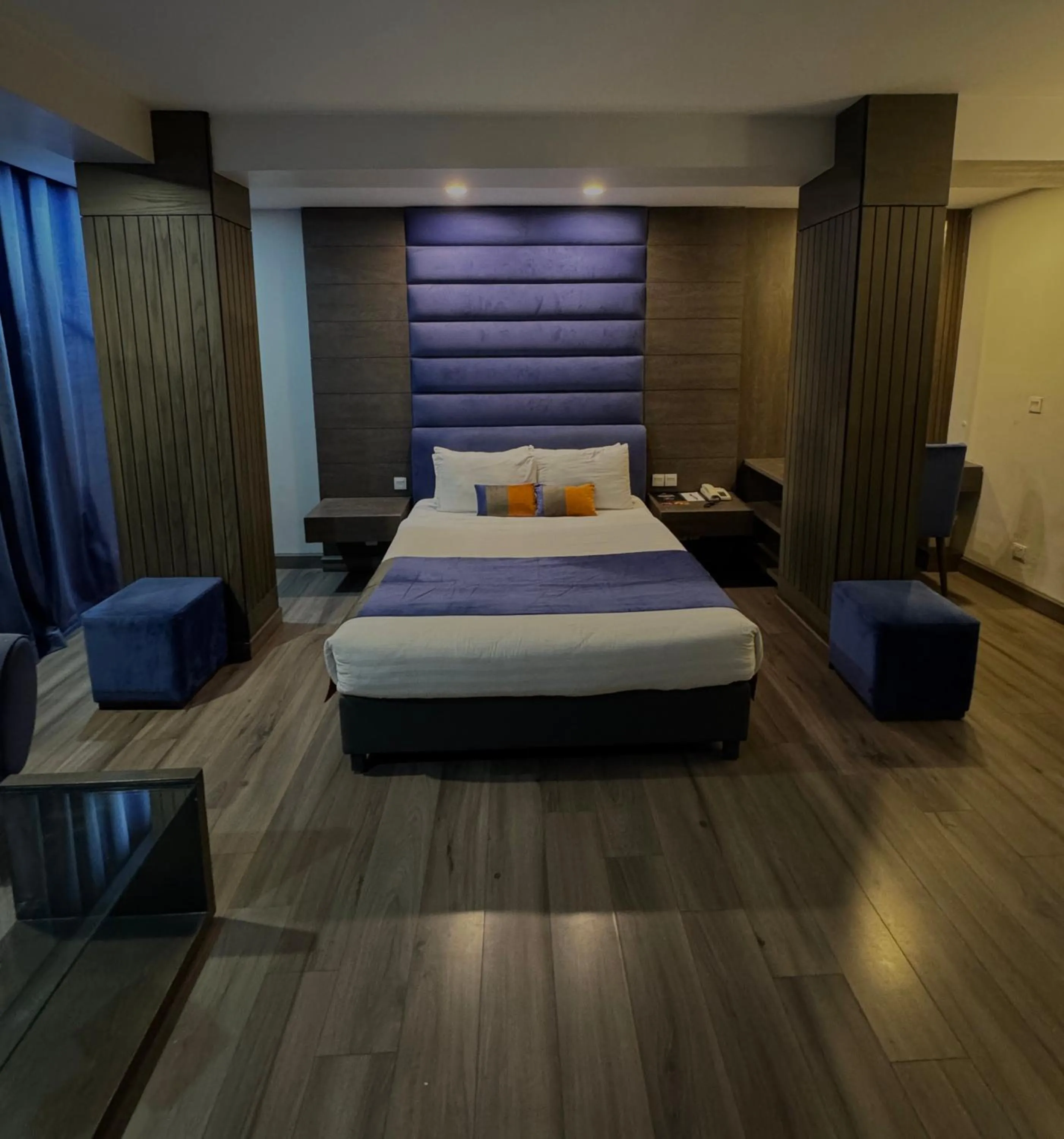 Bedroom, Bed in Hotel de Papae