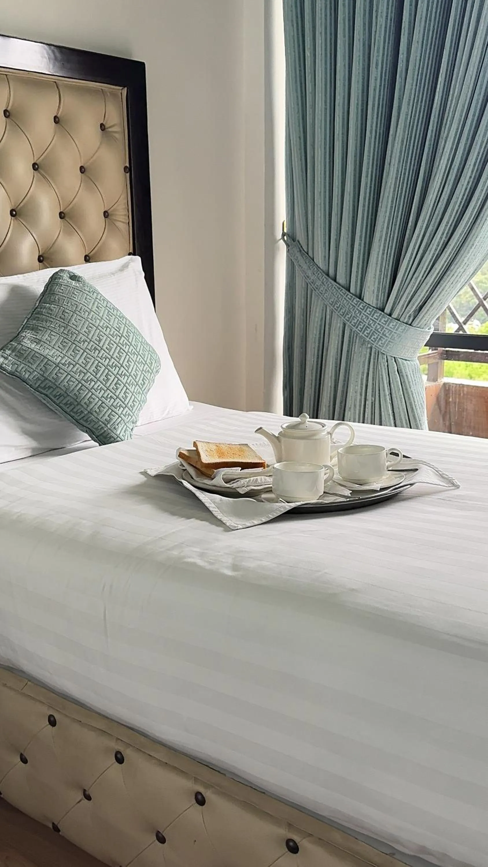 Bed in Hotel de Papae