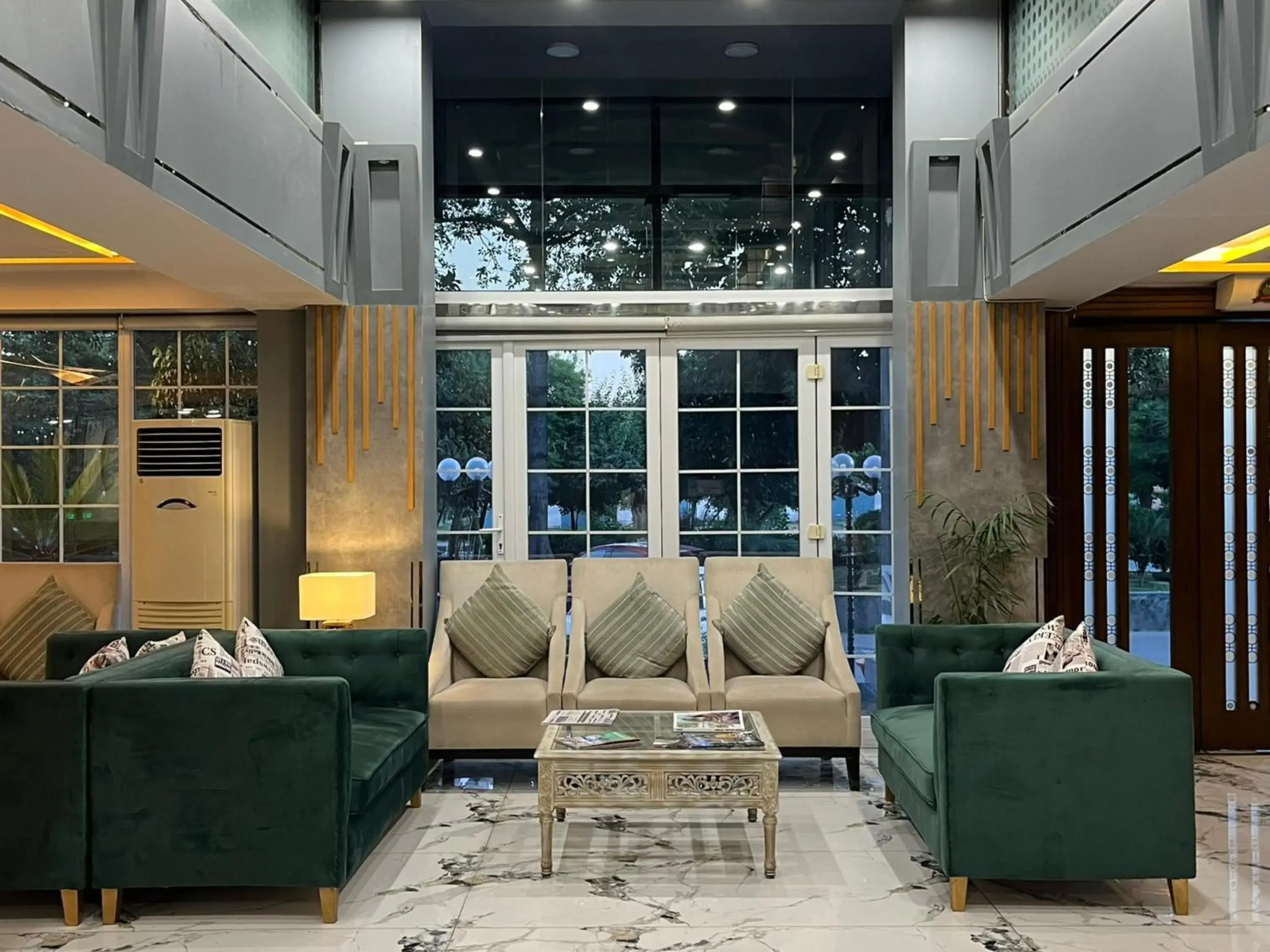 Lobby or reception in Hotel de Papae Lobby or reception in Hotel de Papae