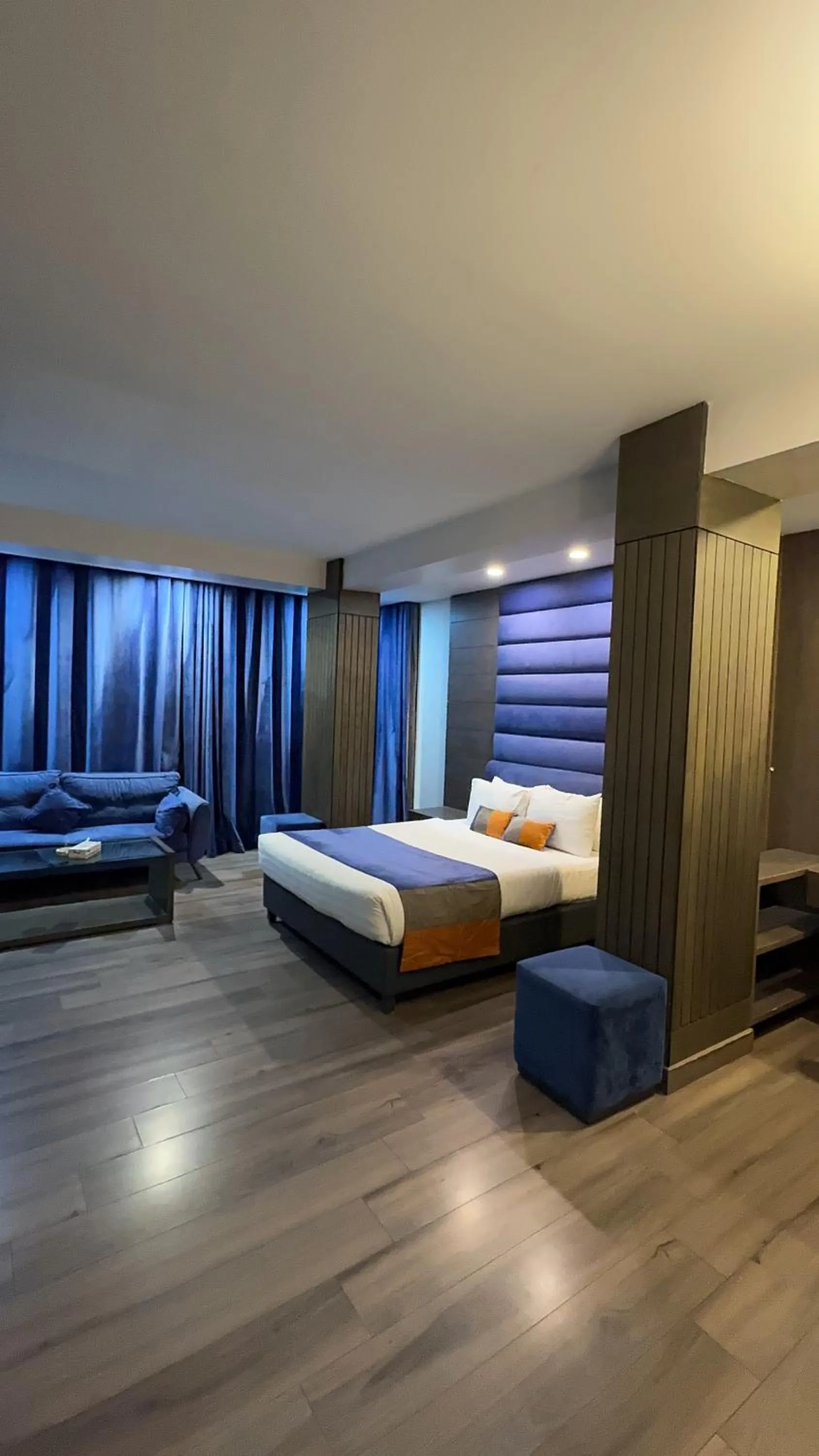 Bed in Hotel de Papae