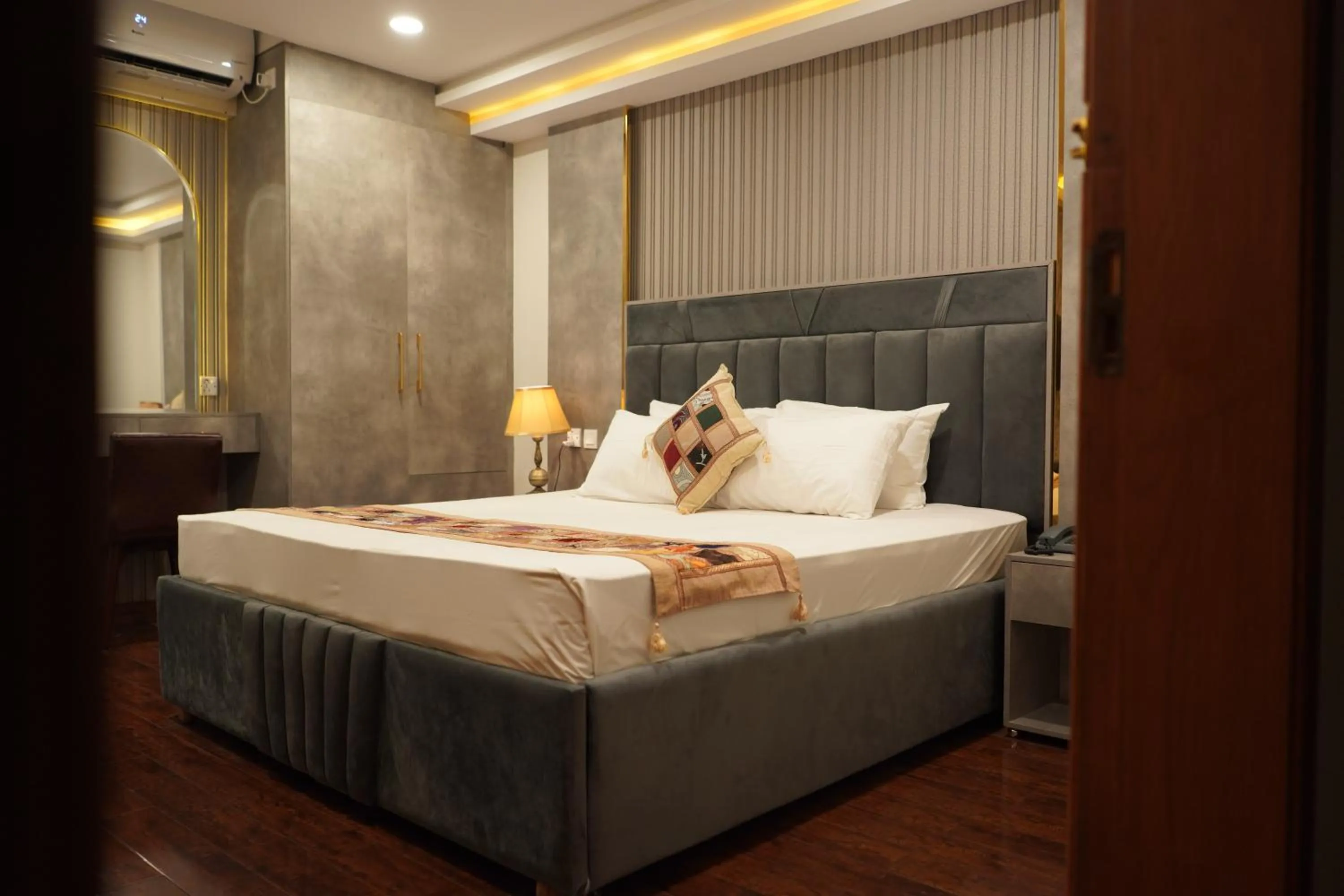 Bed in Hotel de Papae