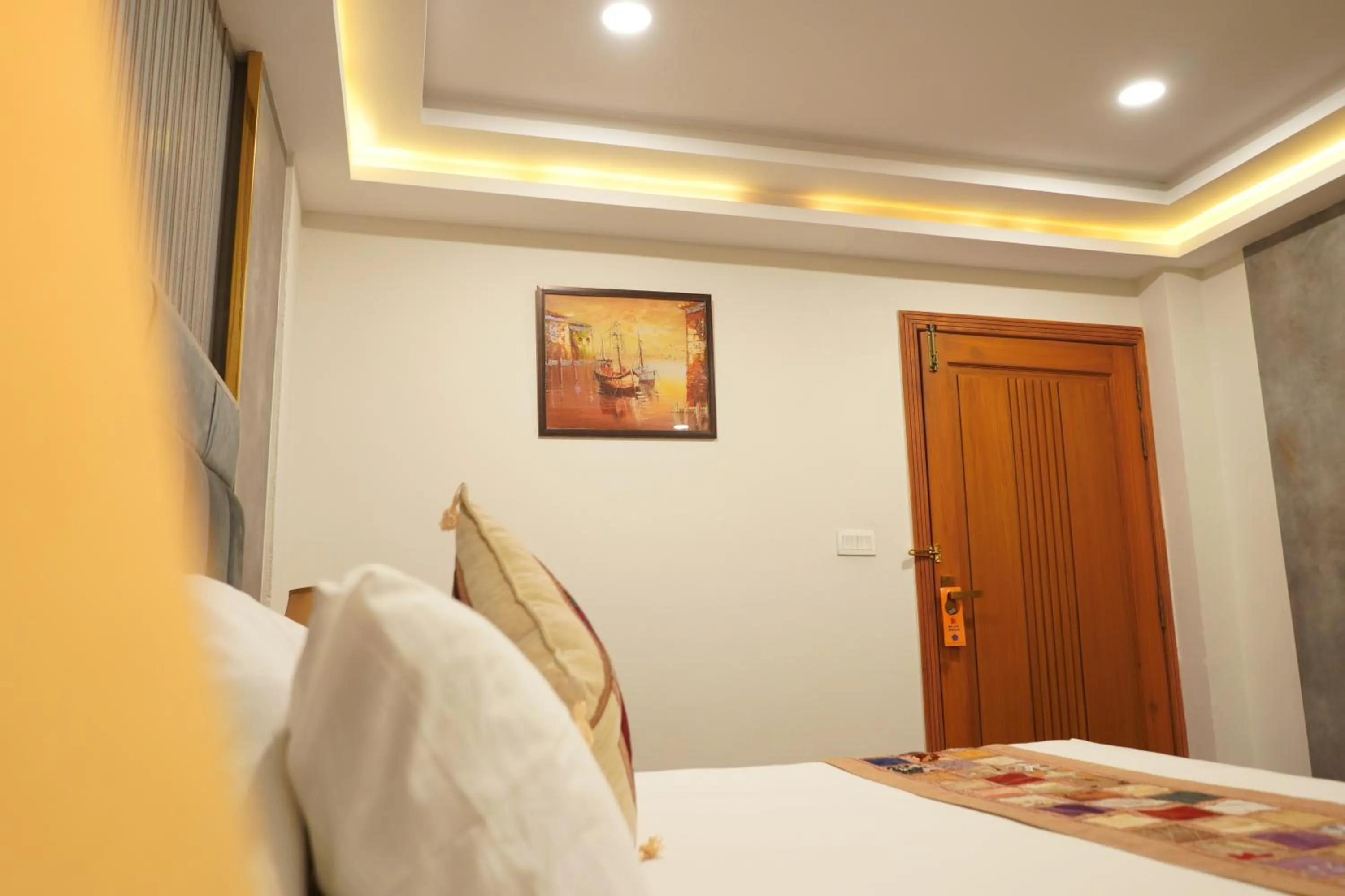 Bedroom, Bed in Hotel de Papae