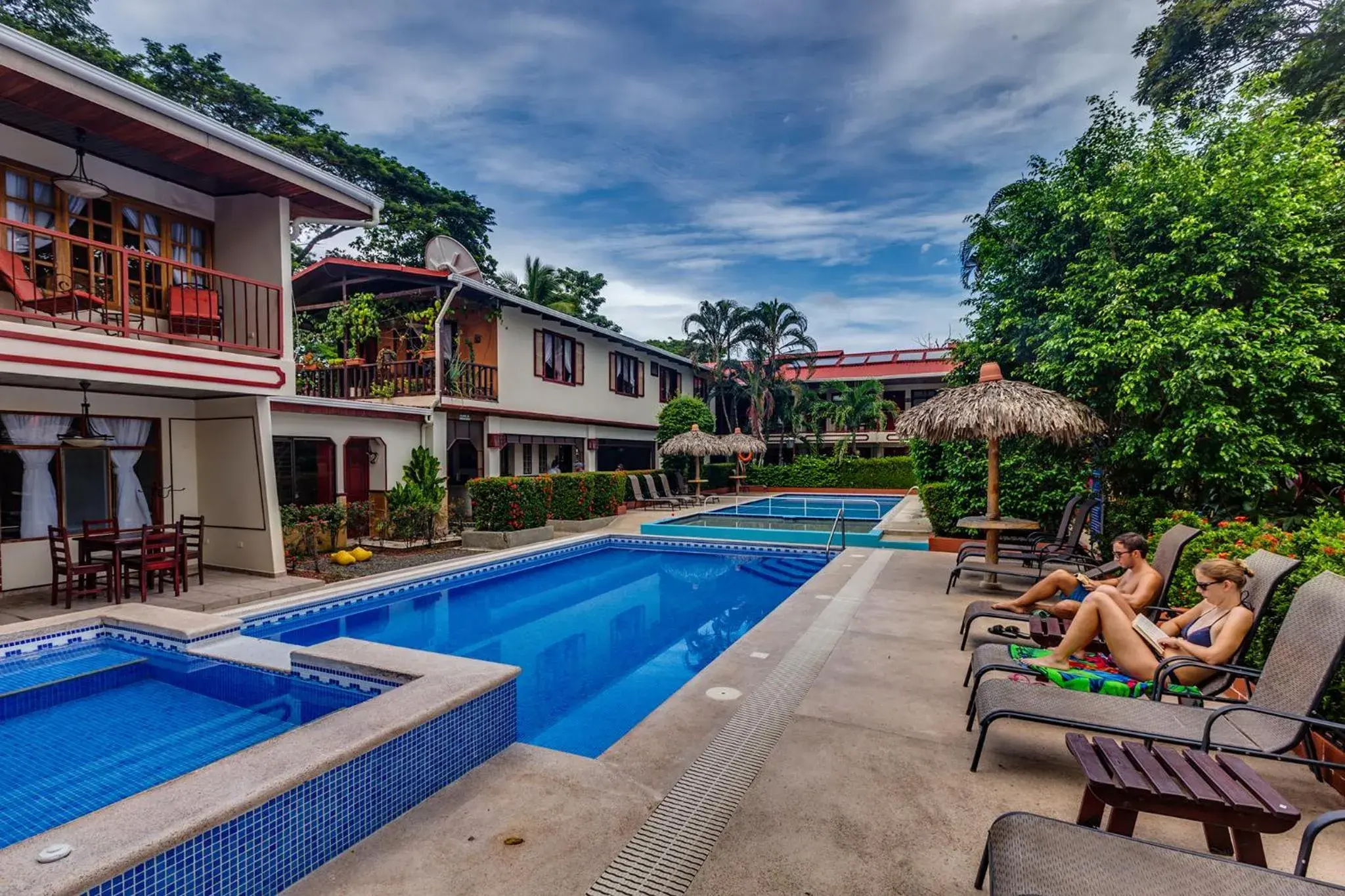 Pool view in Hotel Mar de Luz Pool view in Hotel Mar de Luz