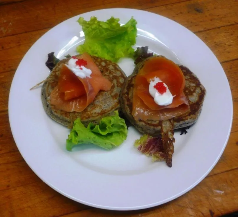 Food close-up in Red Top Motor Inn