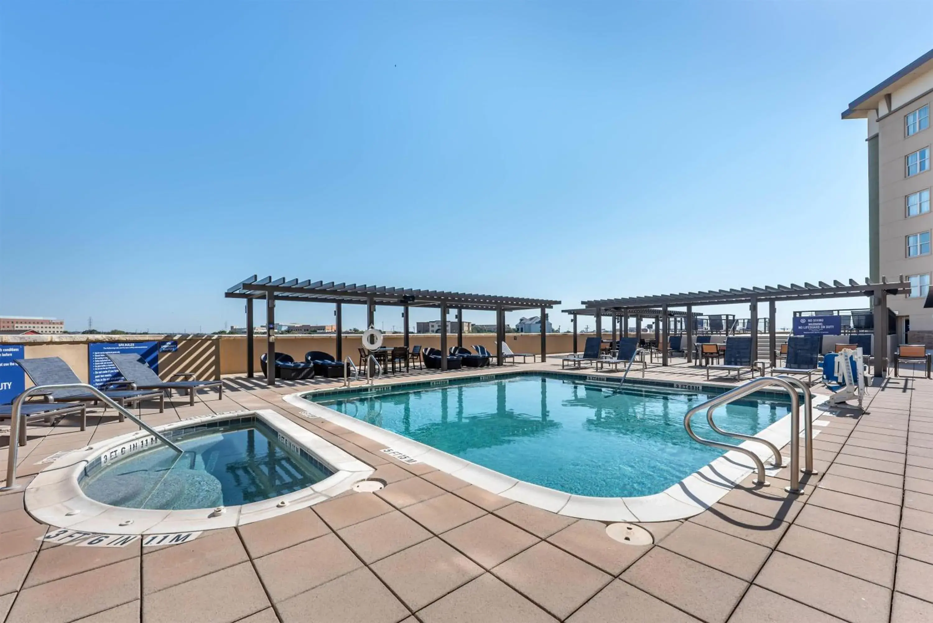 Pool view in Drury Plaza Hotel San Antonio North Stone Oak Pool view in Drury Plaza Hotel San Antonio North Stone Oak