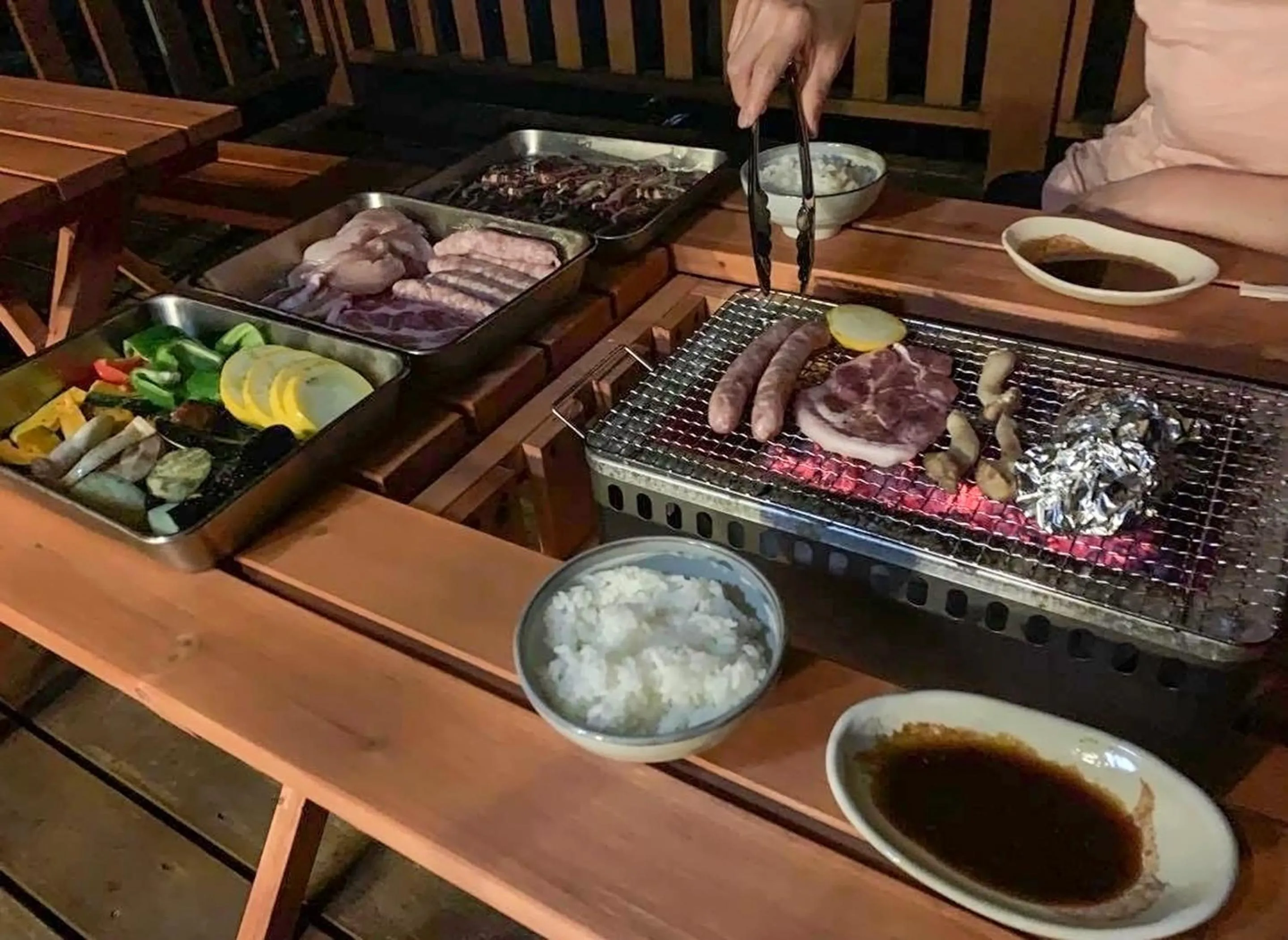 BBQ facilities in Niseko Ski Lodge - Higashiyama