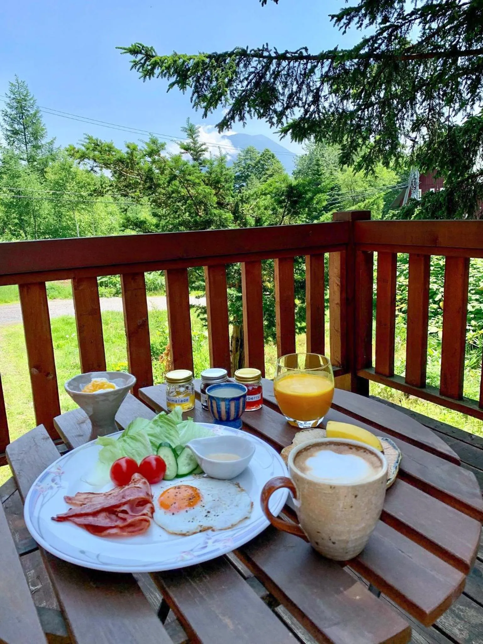 Patio in Niseko Ski Lodge - Higashiyama