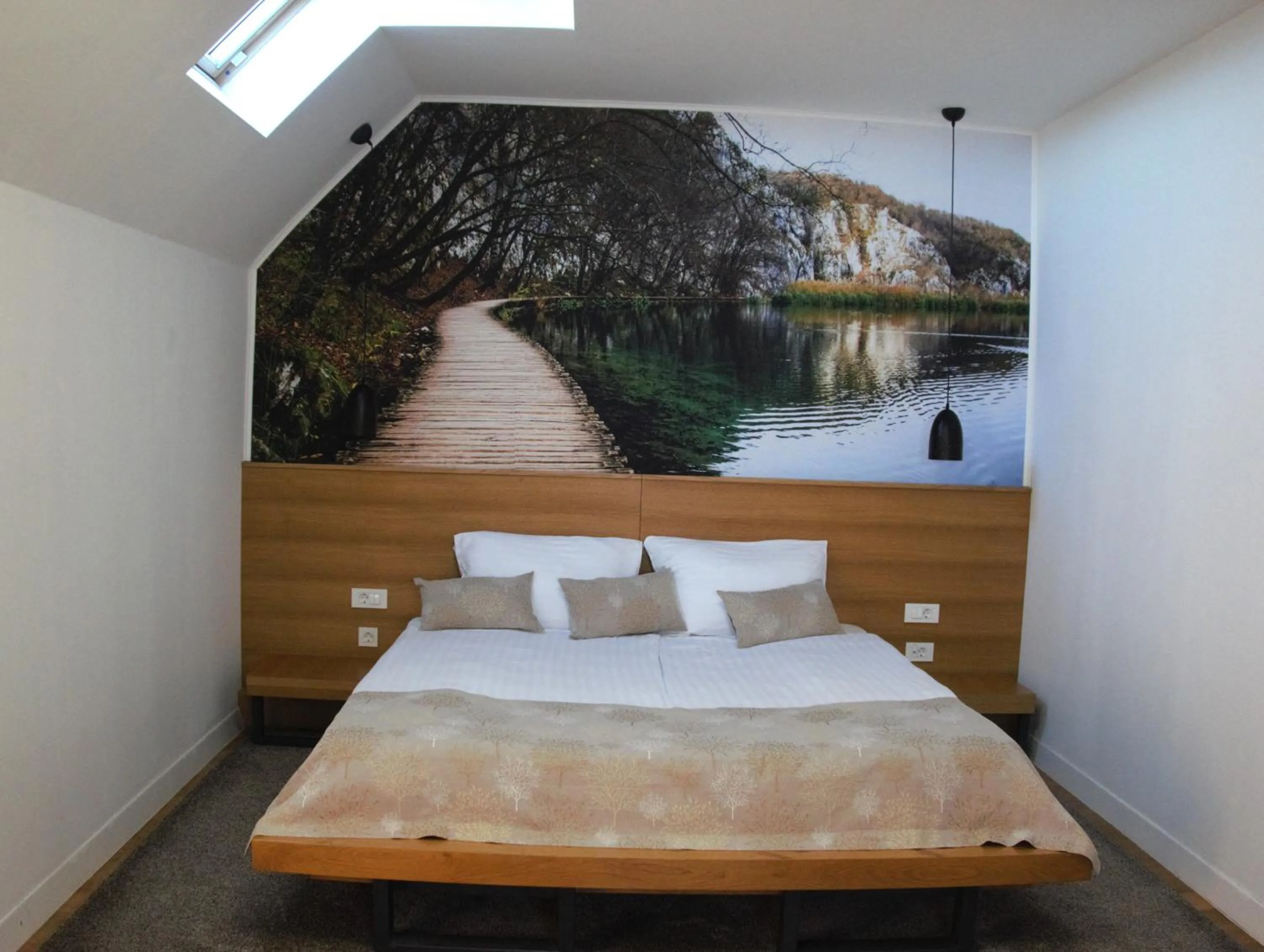 Bed in Hotel Palcich Plitvice