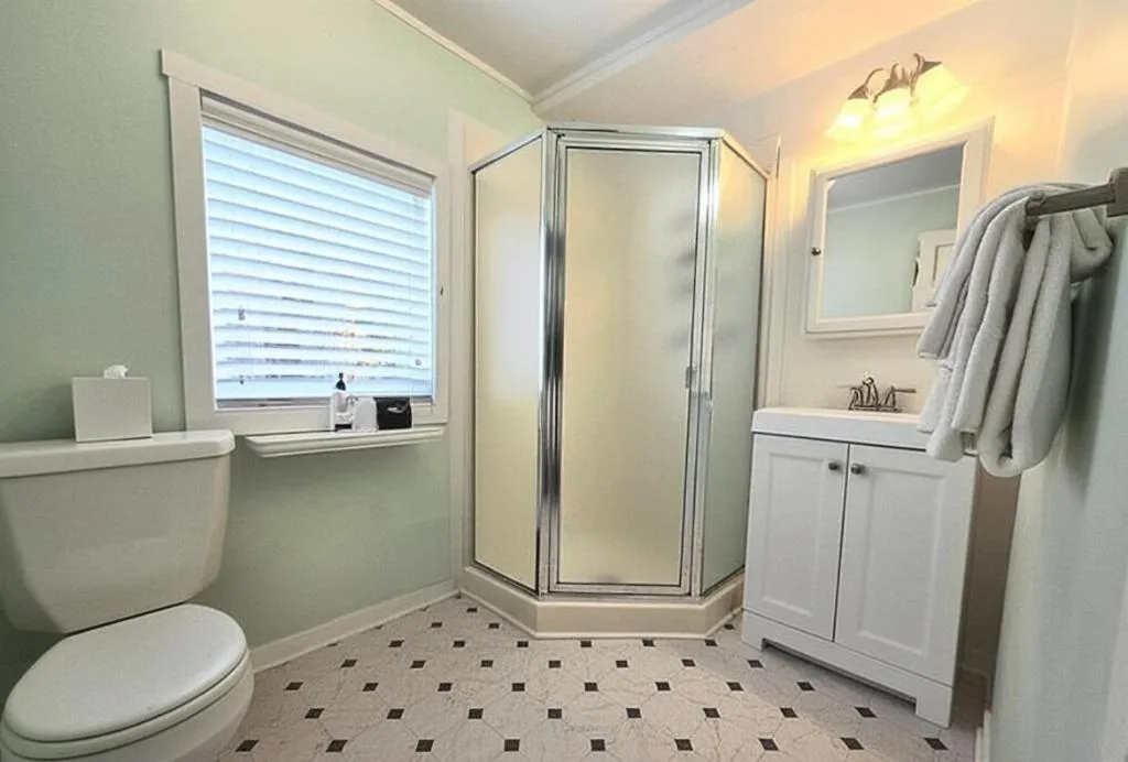 Bathroom in Inn at Schoolhouse Creek