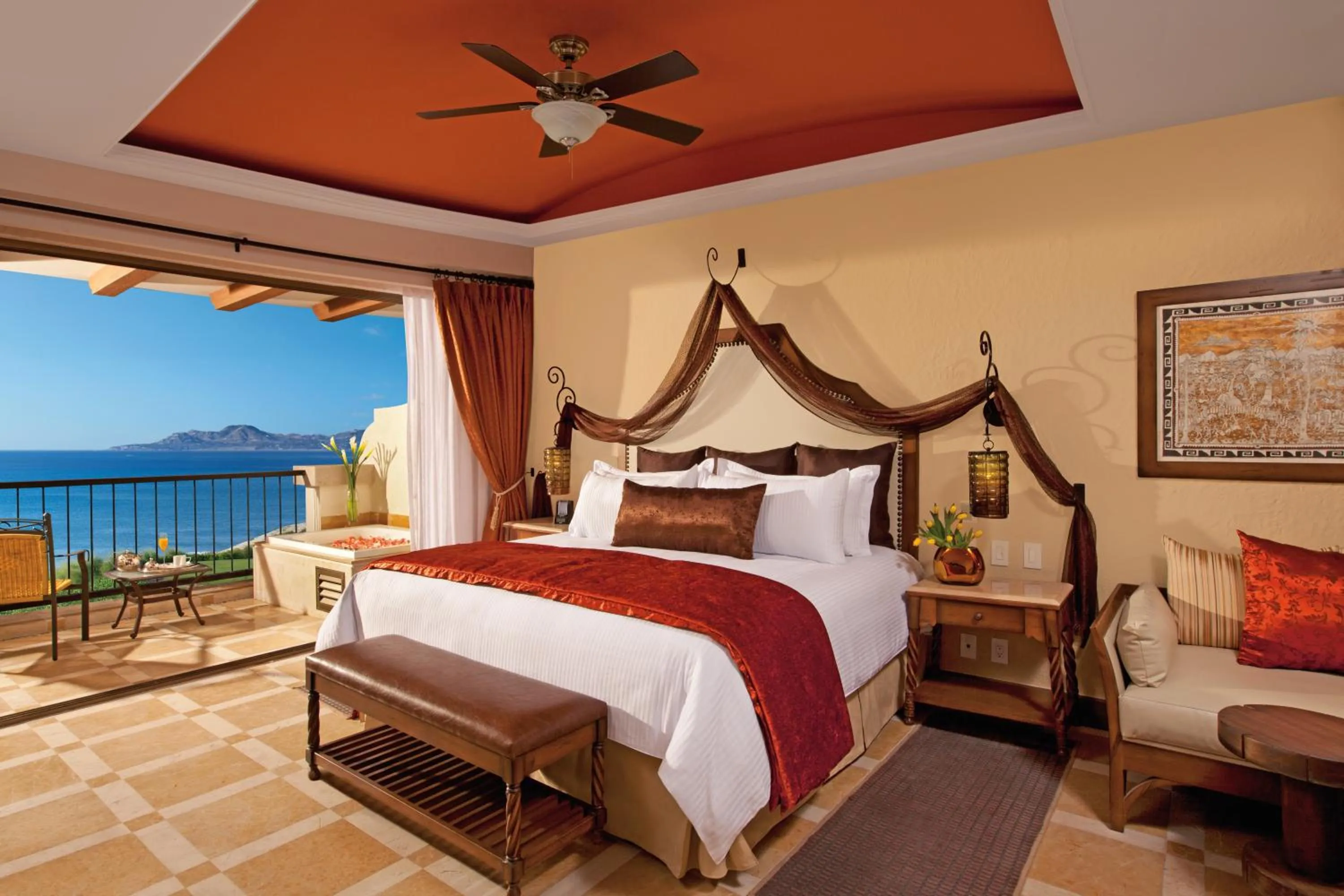 Bed in Secrets Puerto Los Cabos Golf & Spa18+