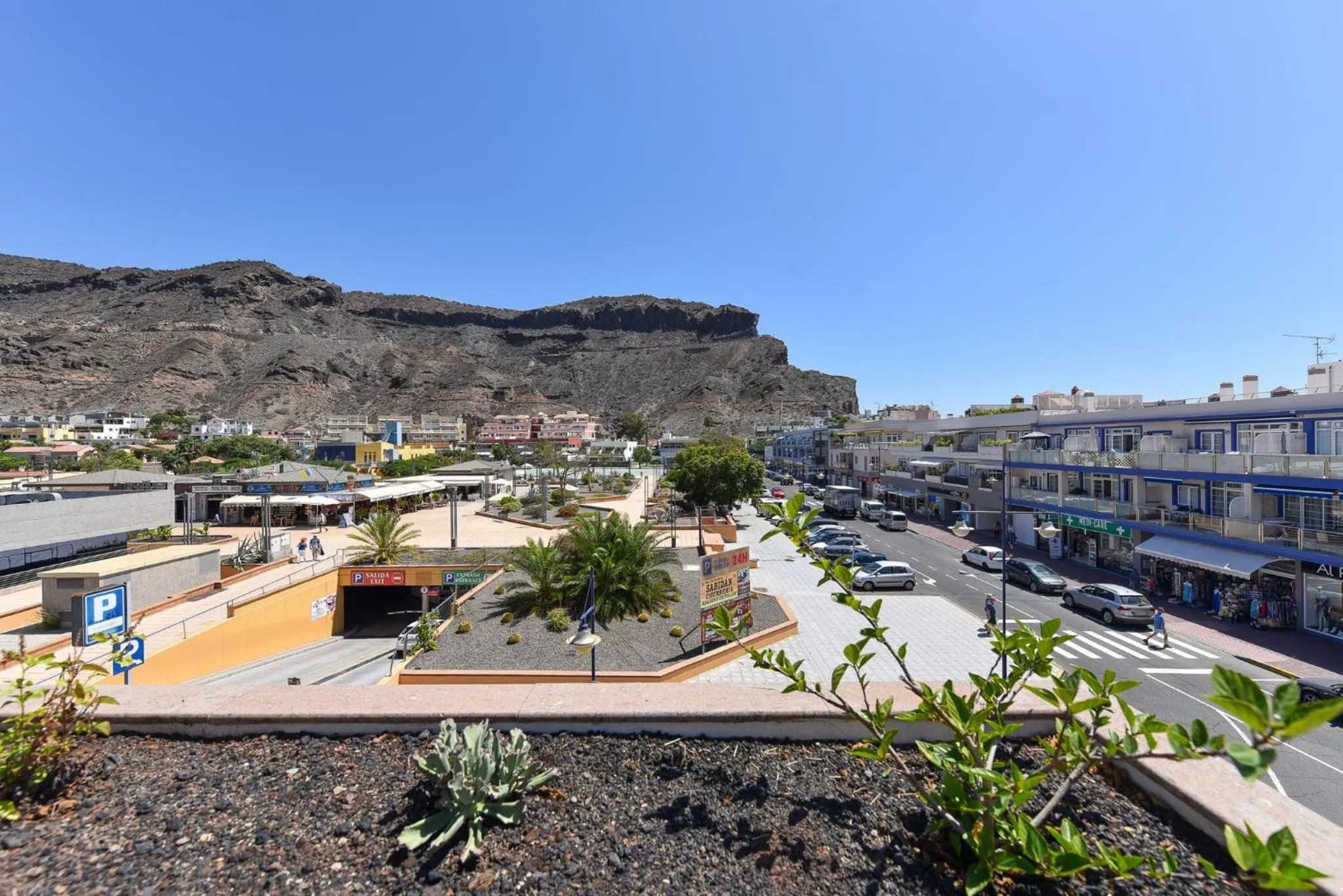 Street view in Penthouse Daniela in Puerto Mogan IX